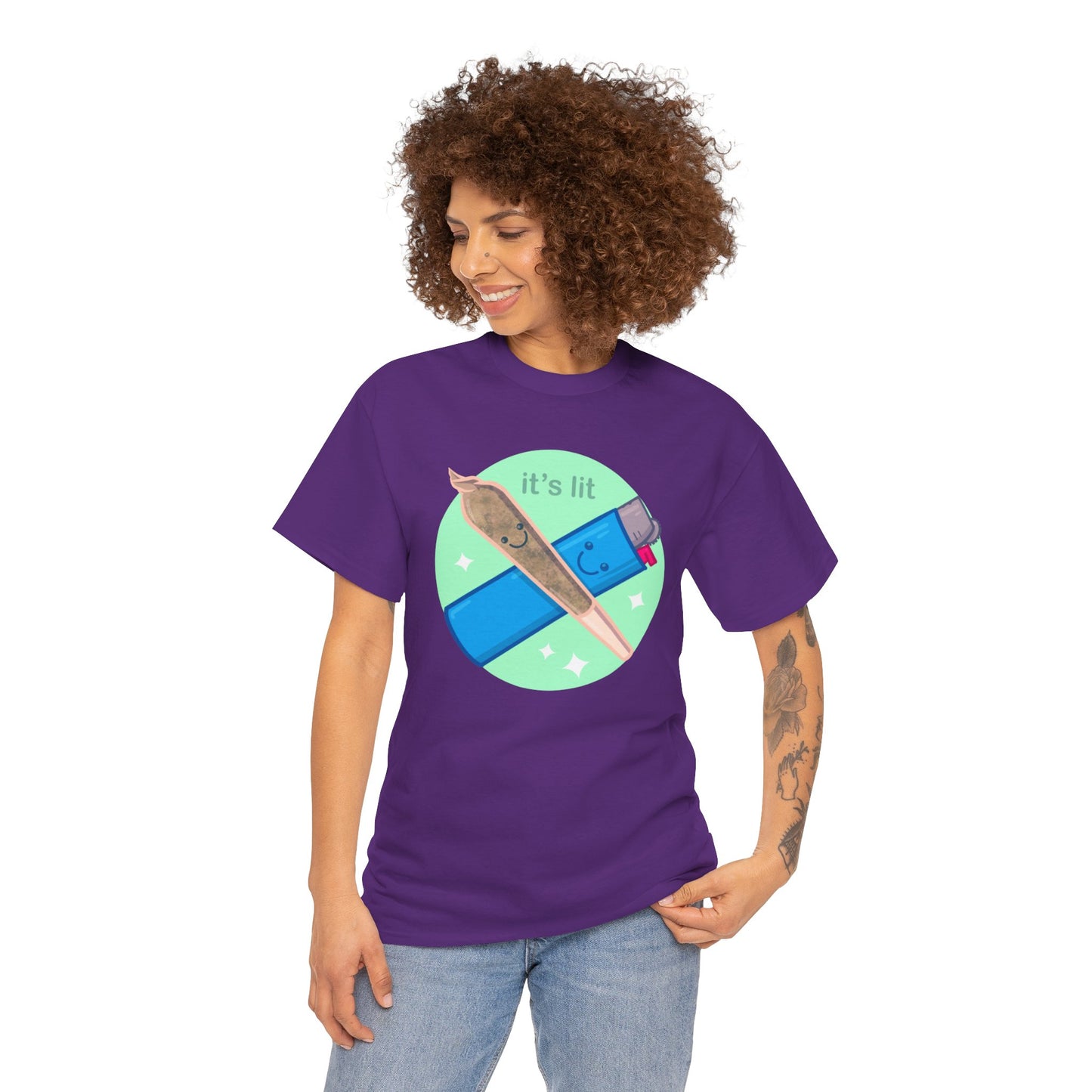 It's Lit Unisex Heavy Cotton Tee