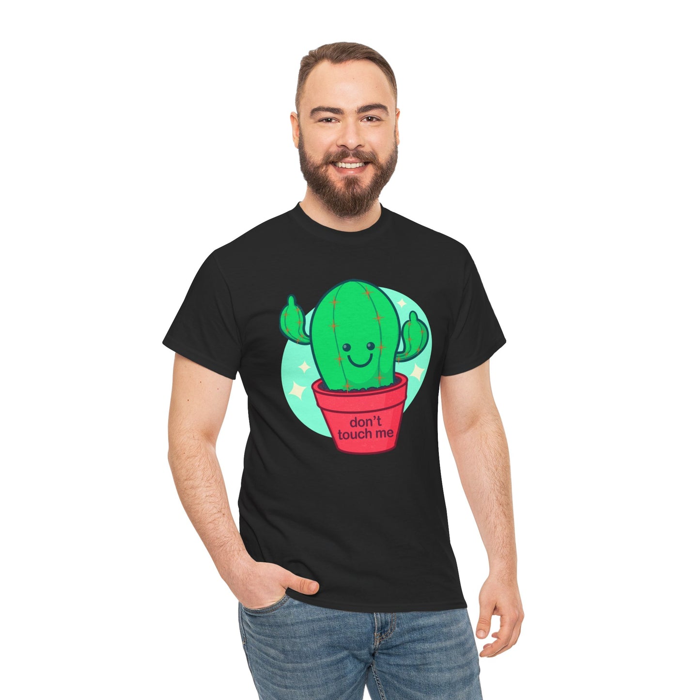 Don't Touch Me Unisex Heavy Cotton Tee