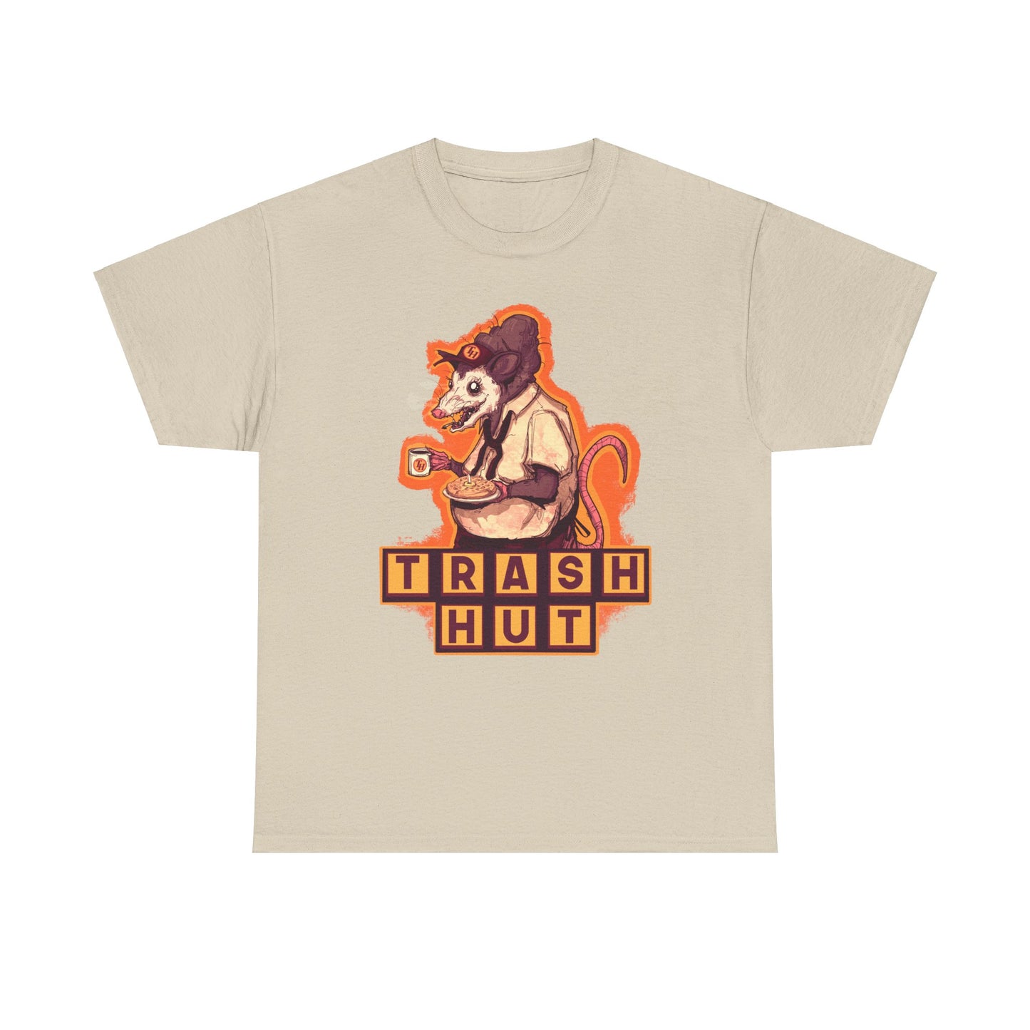 Trash Hut Unisex Heavy Cotton Tee