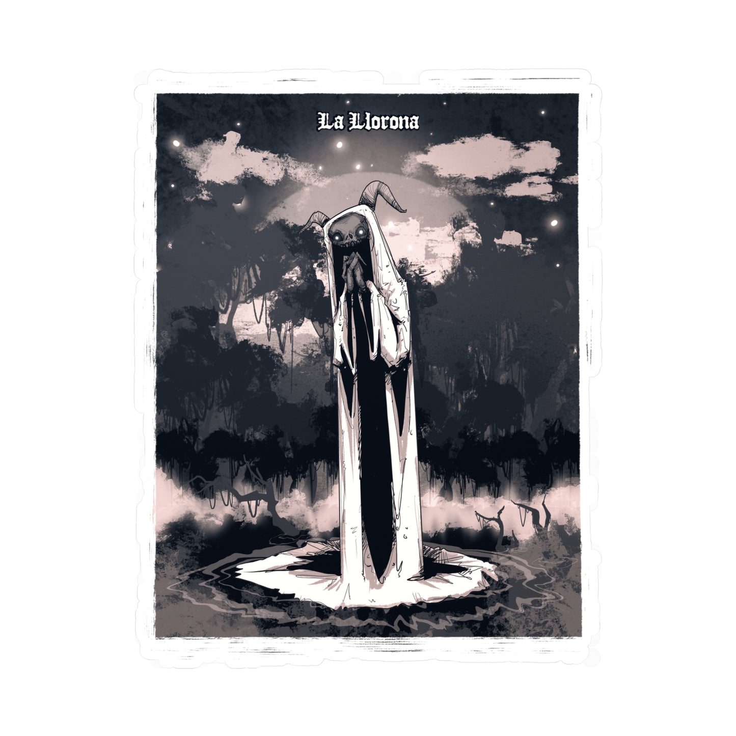 La Llorona Kiss-Cut Vinyl Decal