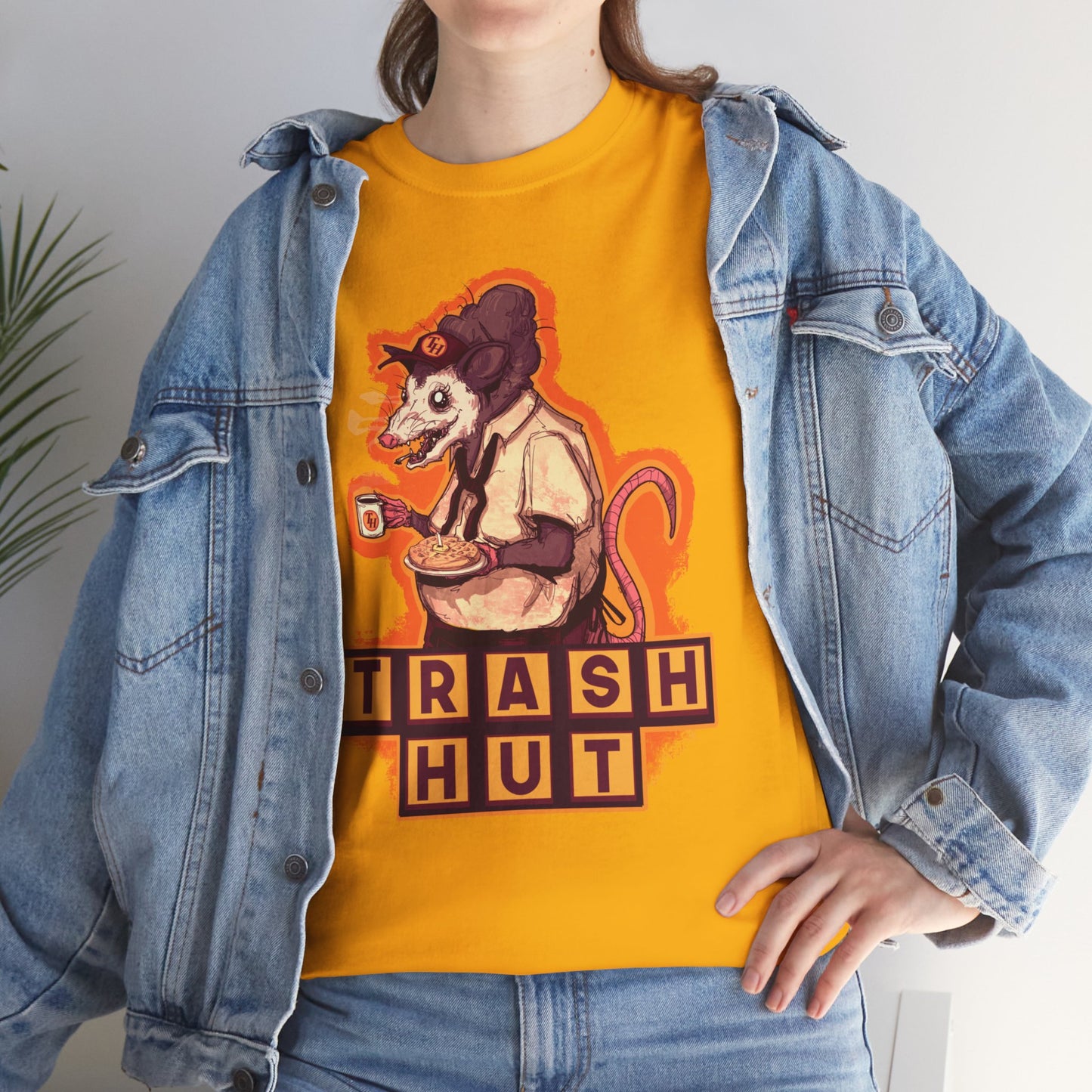 Trash Hut Unisex Heavy Cotton Tee