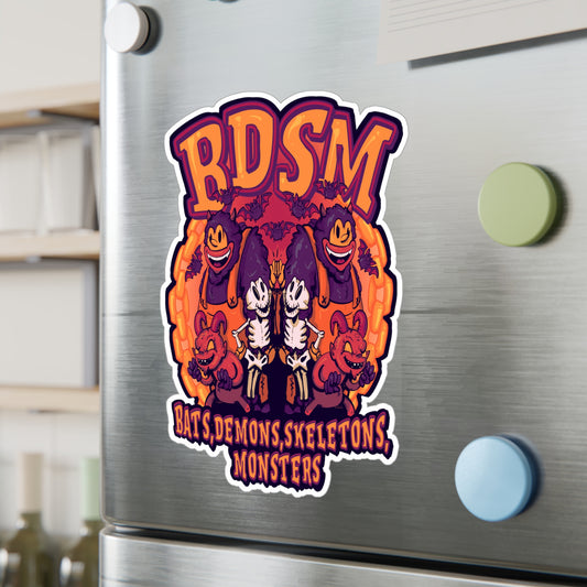 Bats Demons Skeletons Monsters Kiss-Cut Vinyl Decal