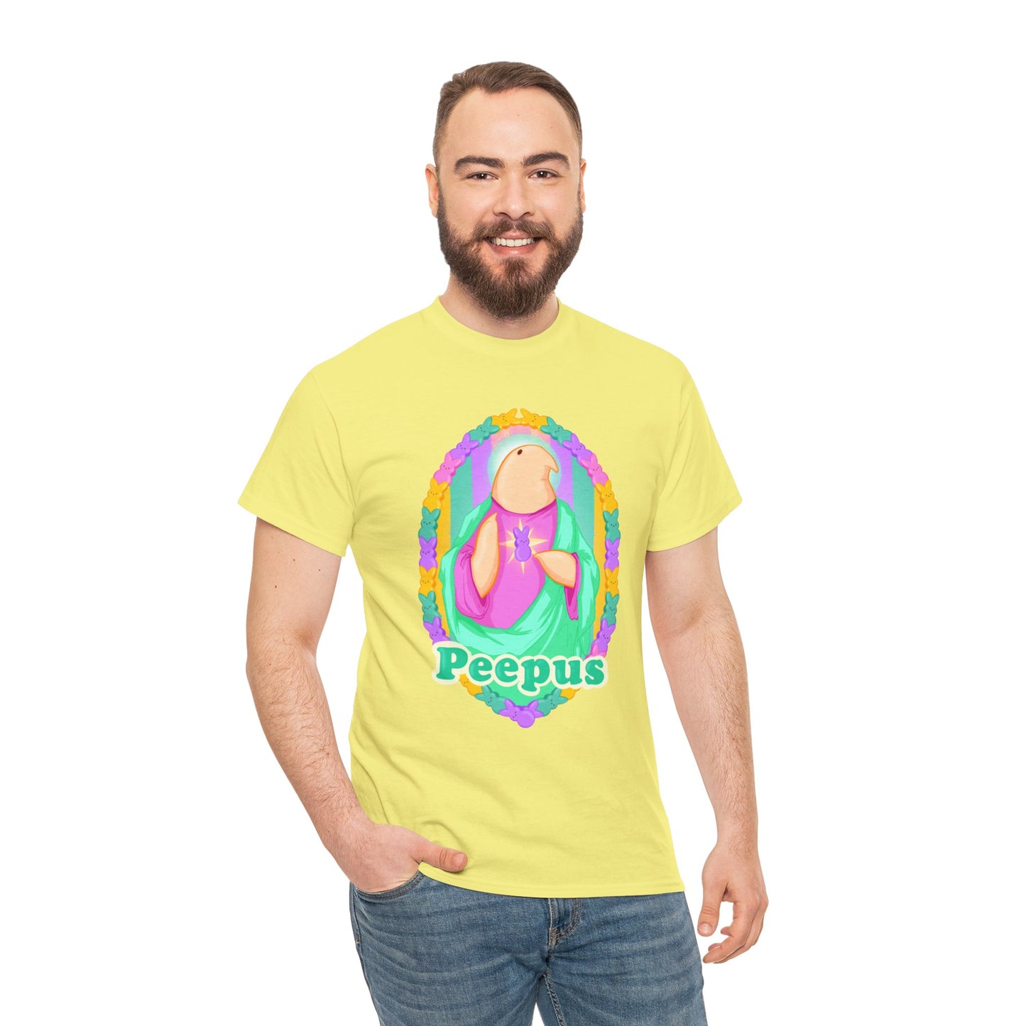 Peepus Unisex Heavy Cotton Tee