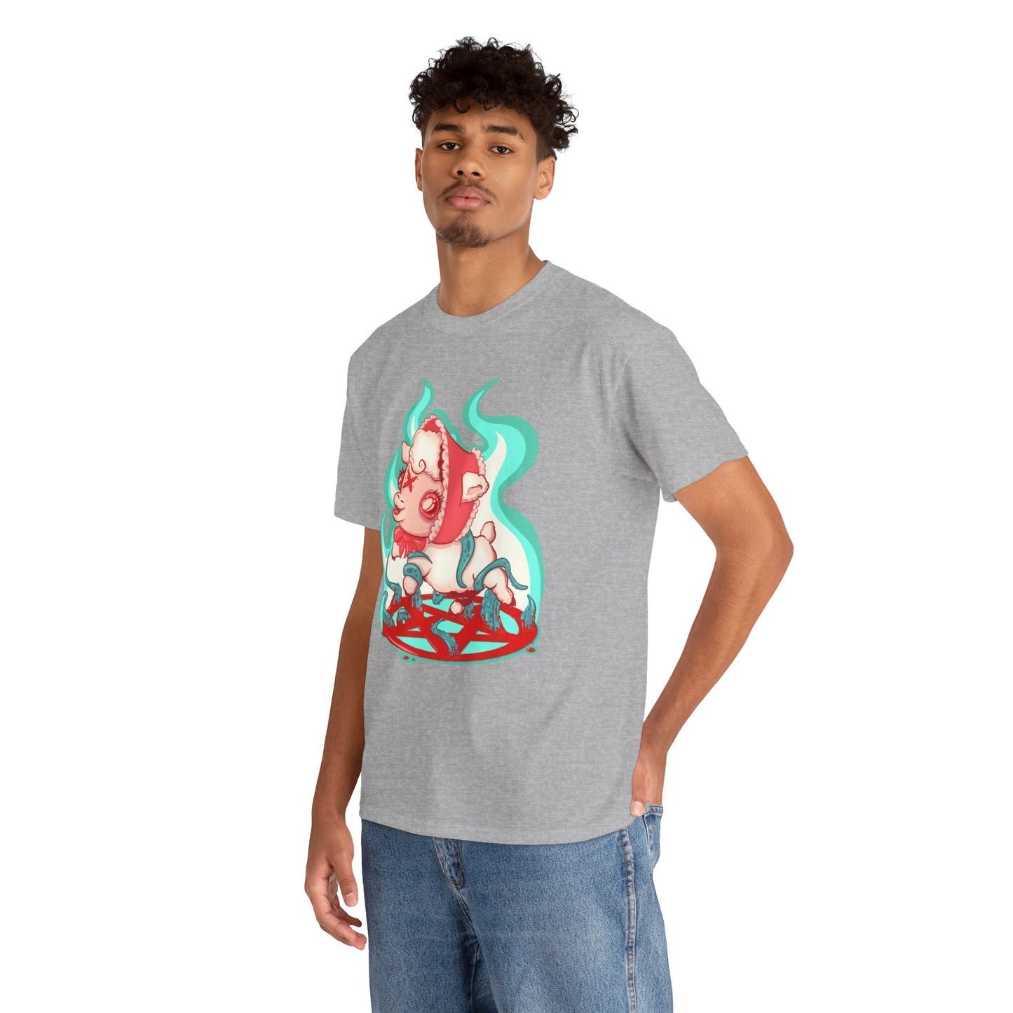Sacrificial Lamb Unisex Heavy Cotton Tee
