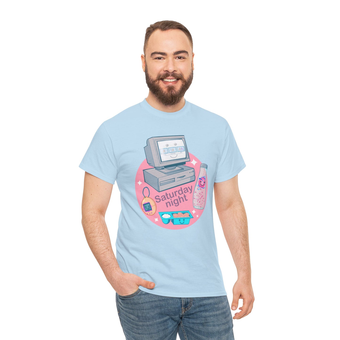 Saturday Night Unisex Heavy Cotton Tee