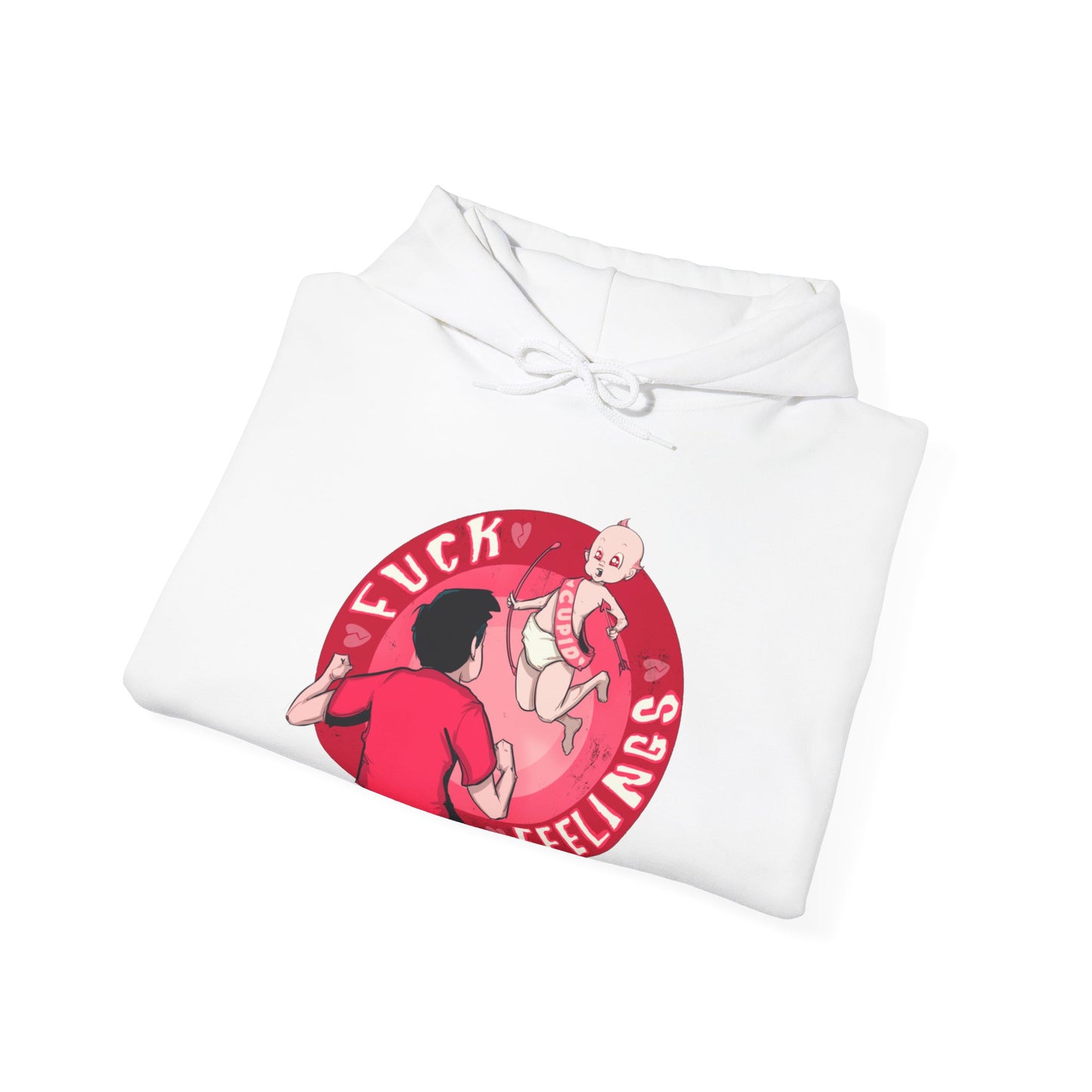 Fuck Feelings Unisex Heavy Blend Hooded Sweatshirt