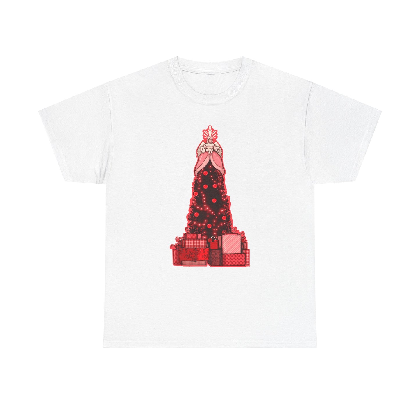Dickmas Tree Unisex Heavy Cotton Tee