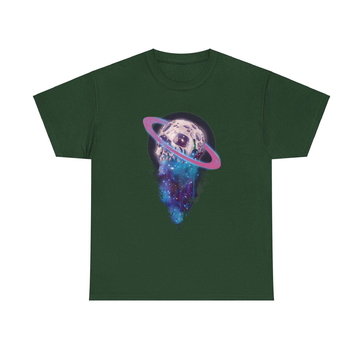 Elemental Skull Space Unisex Heavy Cotton Tee