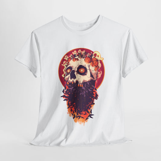 Elemental Skull Special Edition Halloween Unisex Heavy Cotton Tee