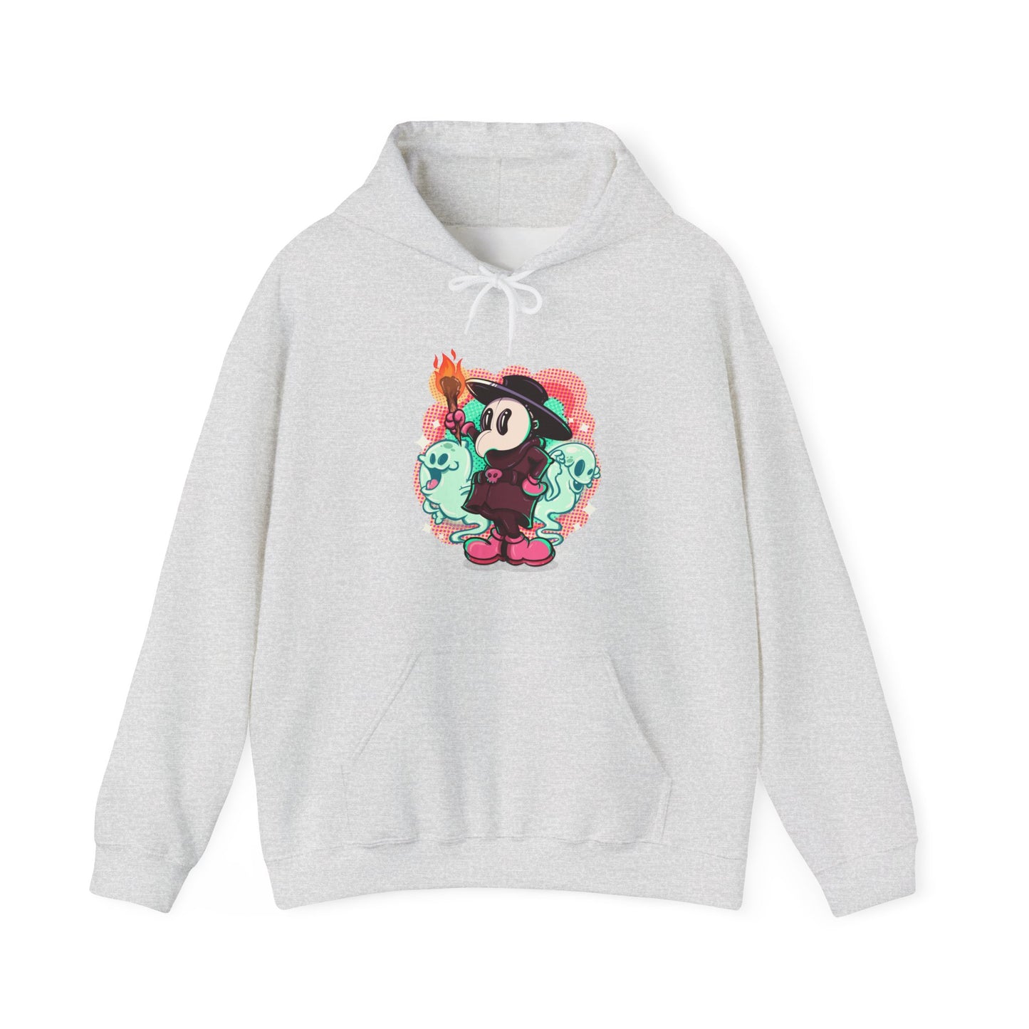 Rubber Hose Plague Doctor Unisex Heavy Blend Hooded Sweatshirt