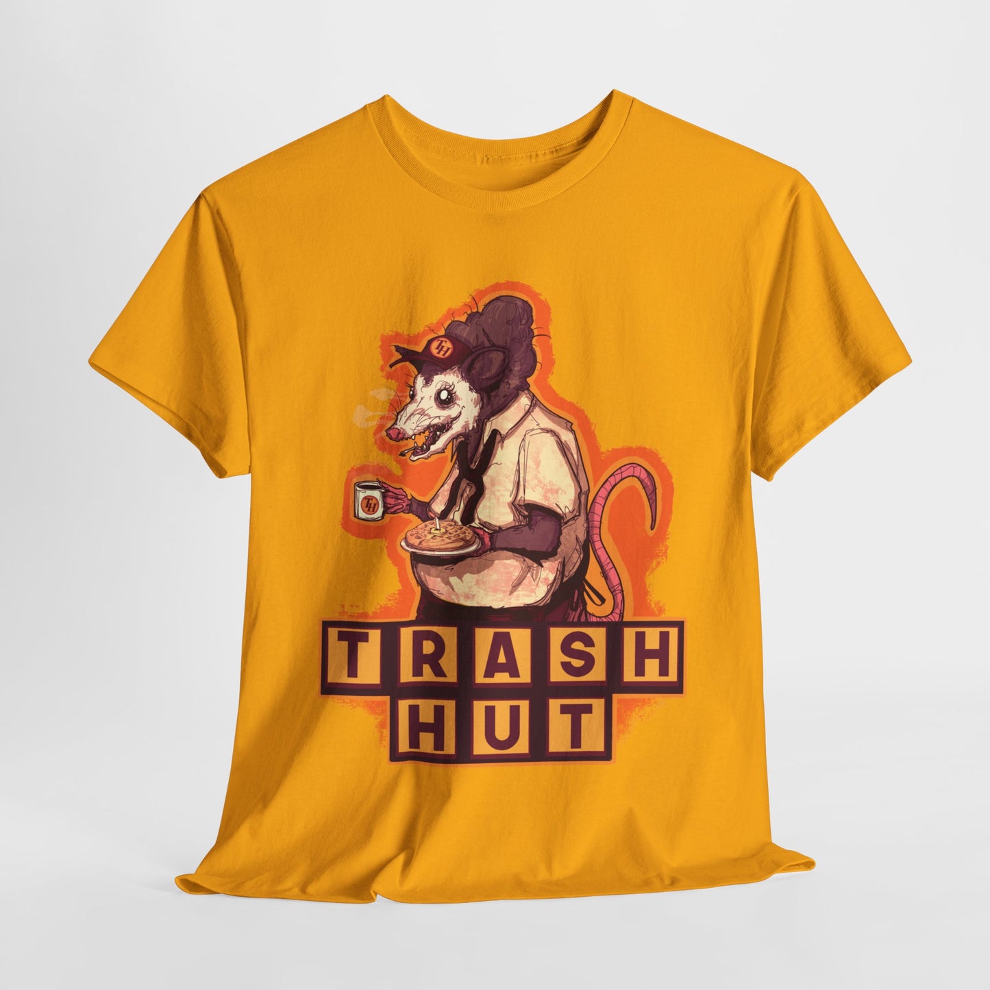 Trash Hut Unisex Heavy Cotton Tee