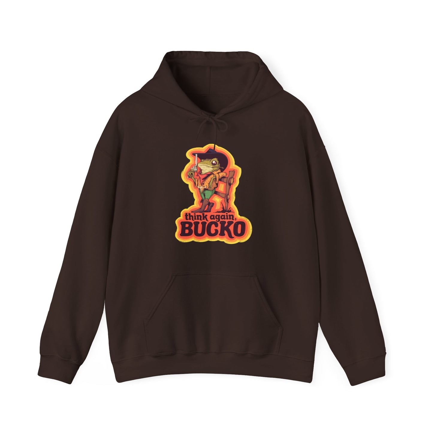 Think Again Bucko Unisex Heavy Blend Hooded Sweatshirt