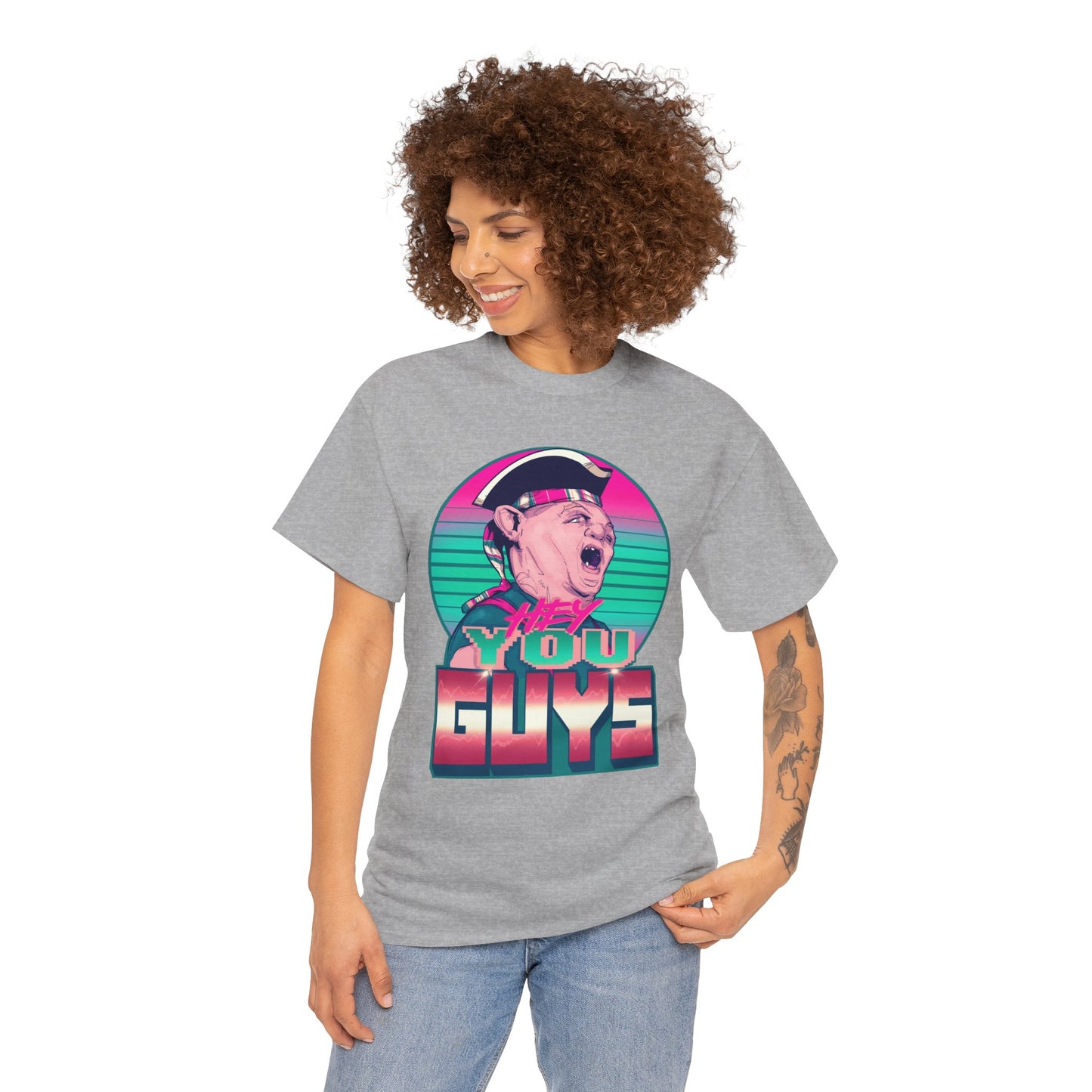 Hey You Guys Unisex Heavy Cotton Tee