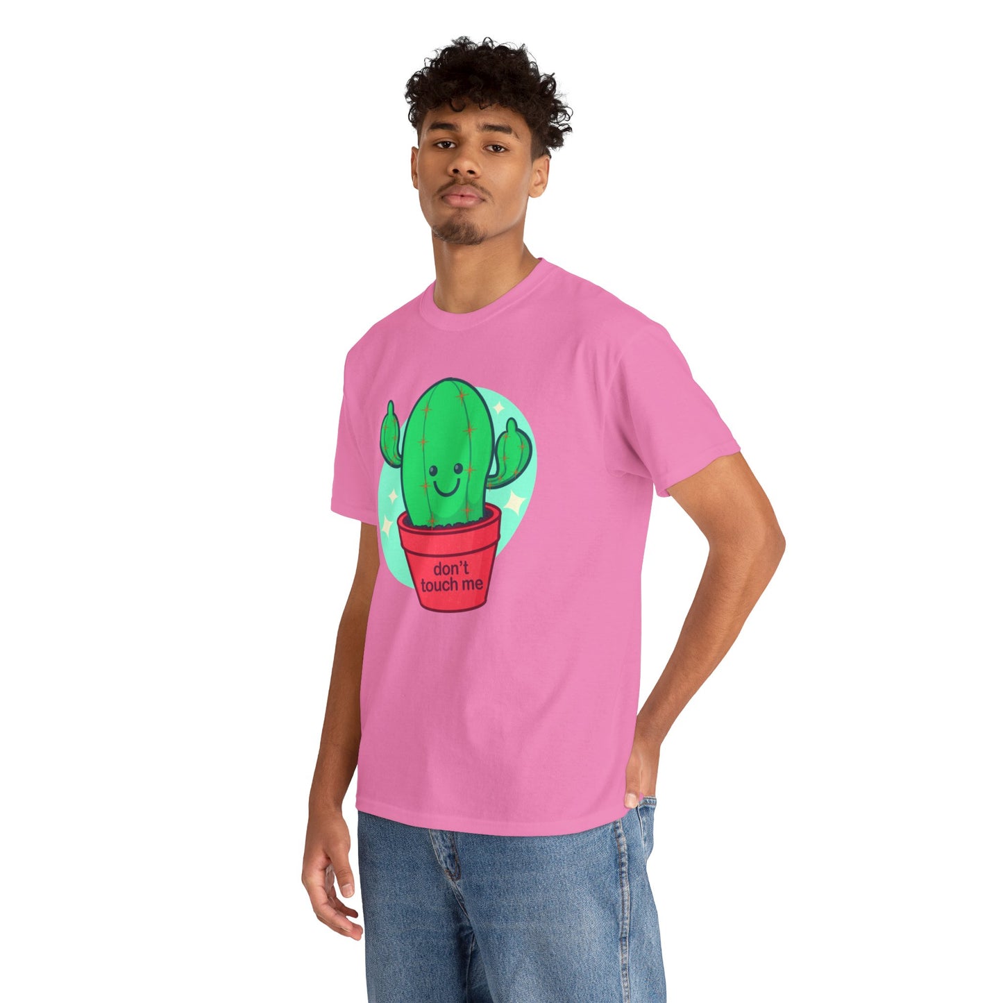 Don't Touch Me Unisex Heavy Cotton Tee