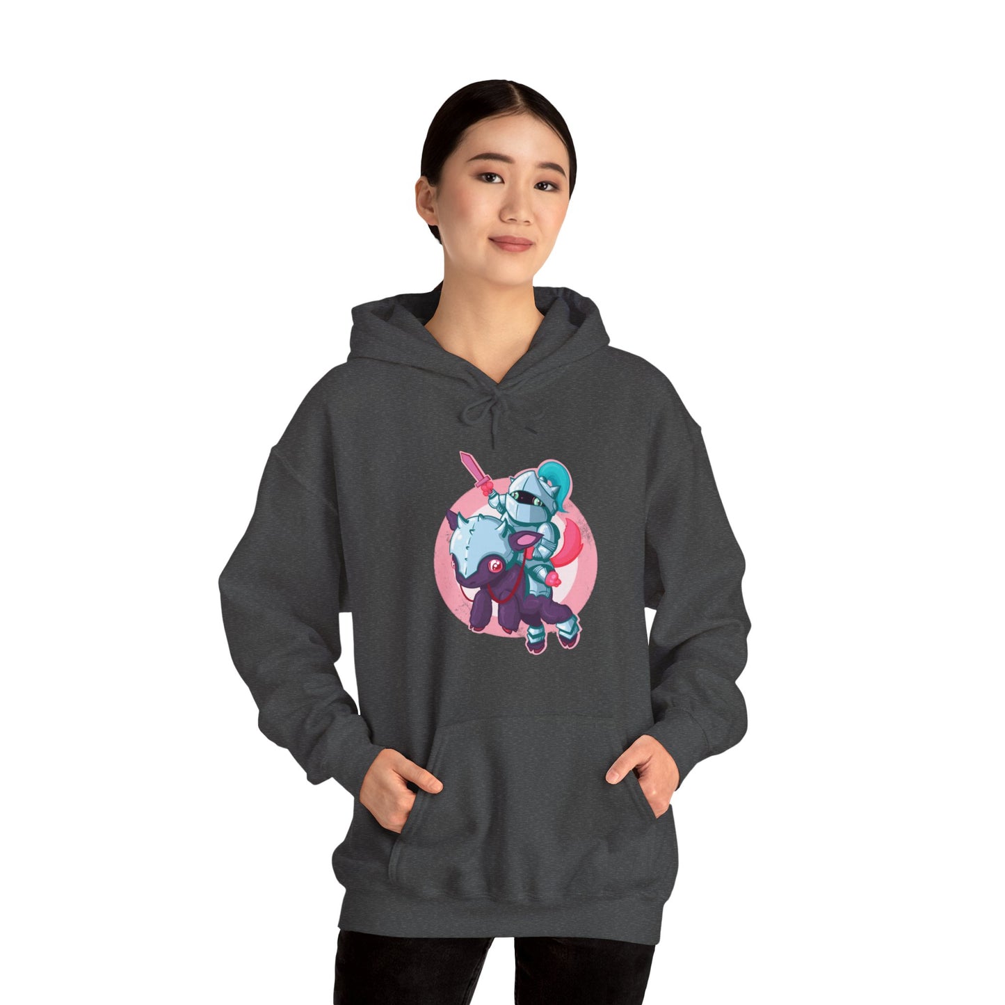 Knight In Shining Armor Unisex Heavy Blend Hooded Sweatshirt
