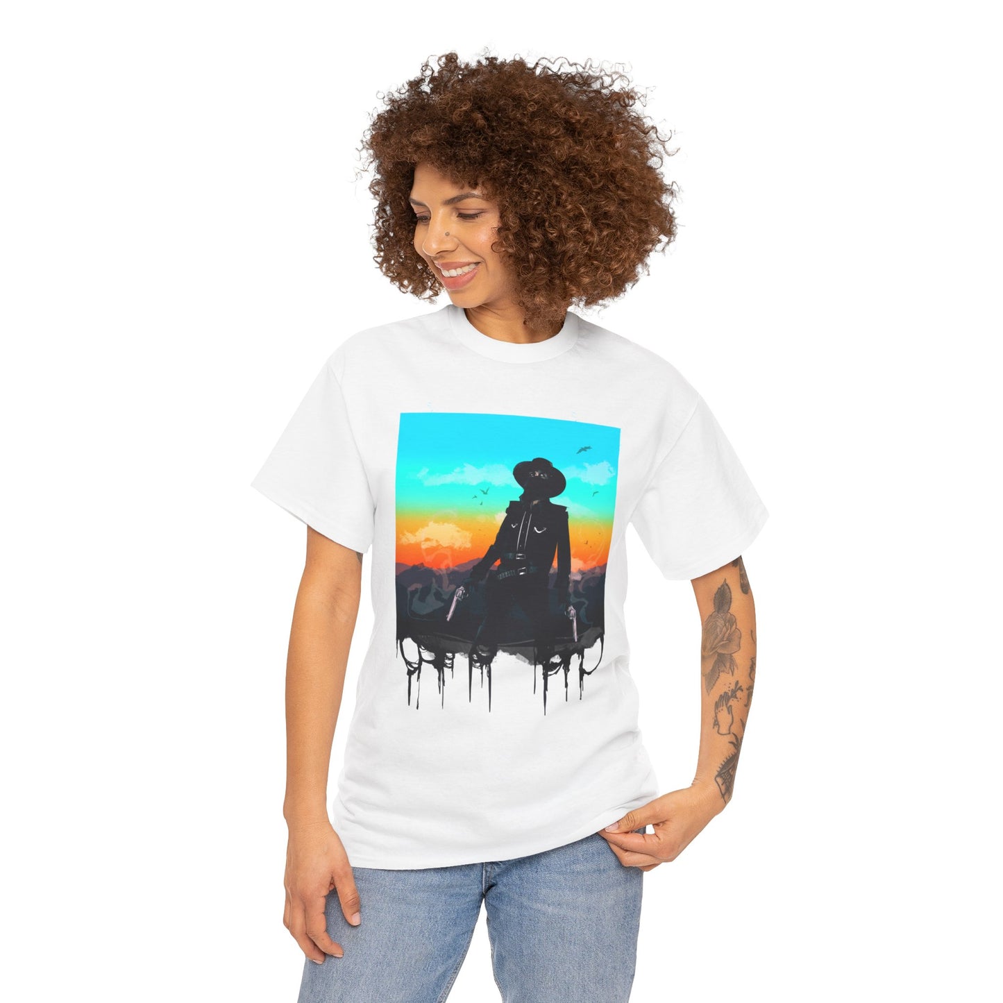 Train Robber Unisex Heavy Cotton Tee