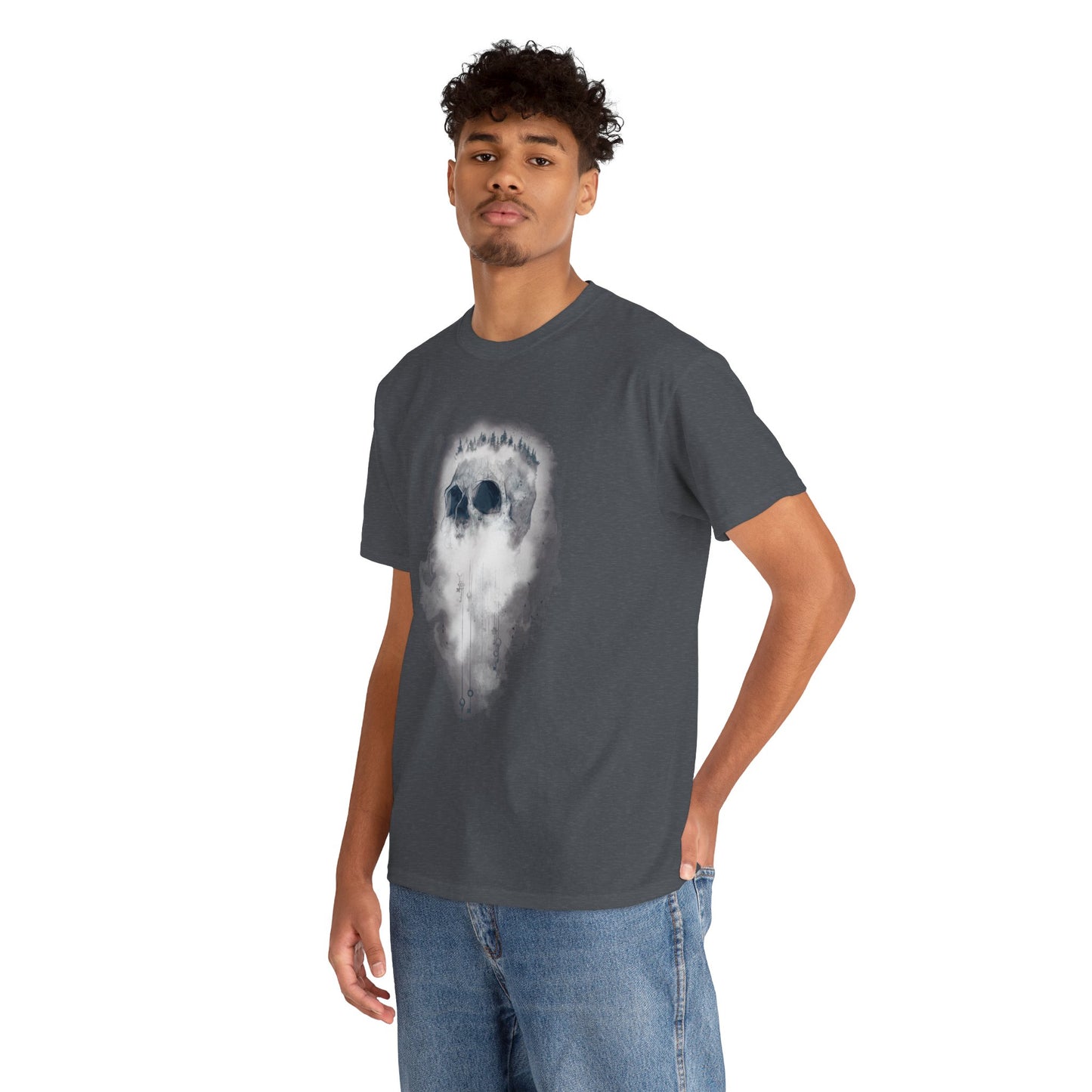 Elemental Skull Air Unisex Heavy Cotton Tee