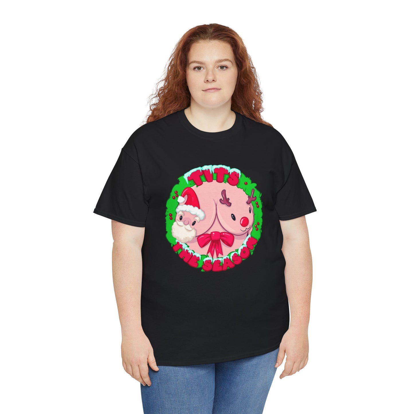 Tits The Season Unisex Heavy Cotton Tee