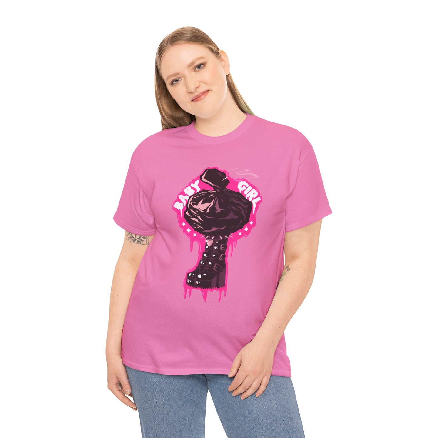 Trash Baby Girl Unisex Heavy Cotton Tee