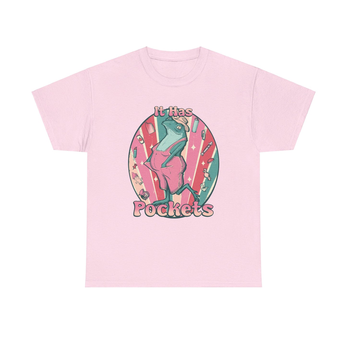 It Has Pockets Unisex Heavy Cotton Tee