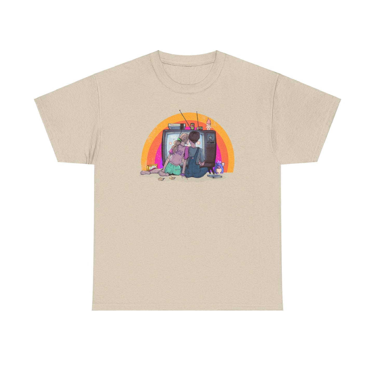 First Kiss Unisex Heavy Cotton Tee