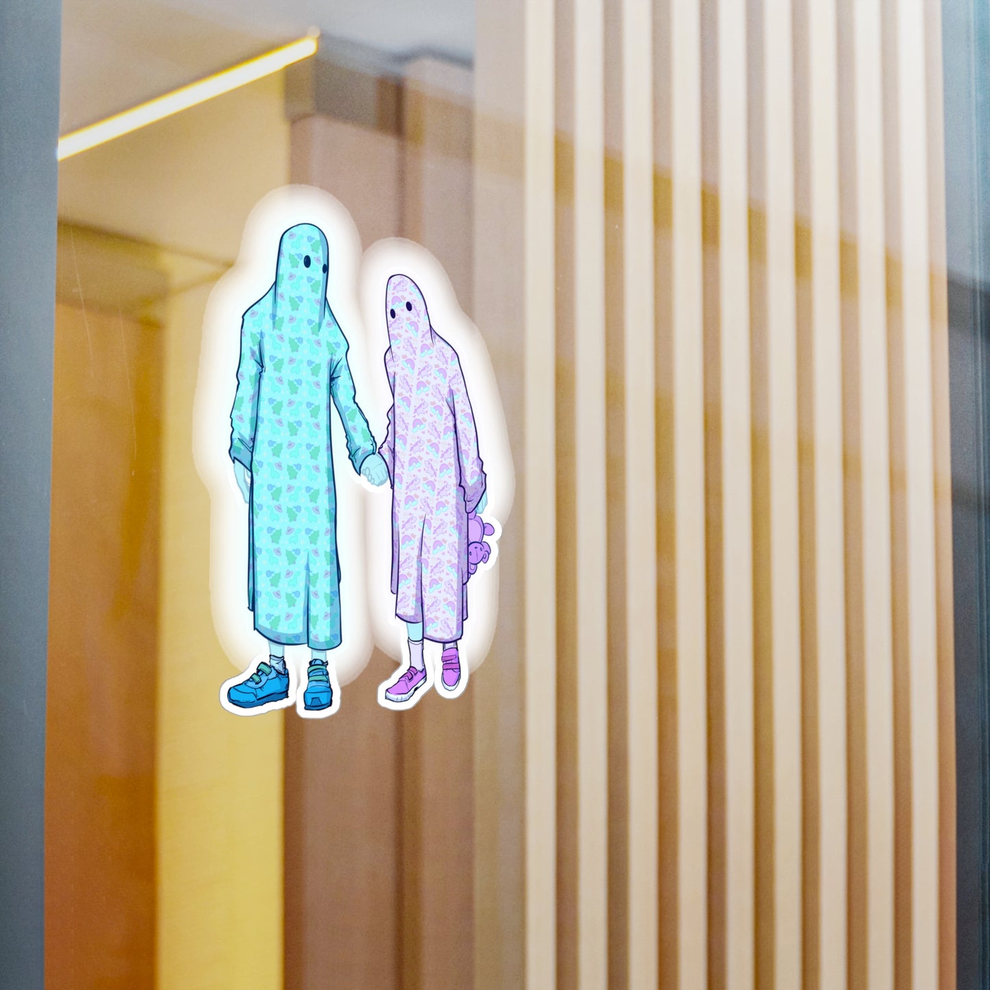 Ghost Kids Kiss-Cut Vinyl Decal