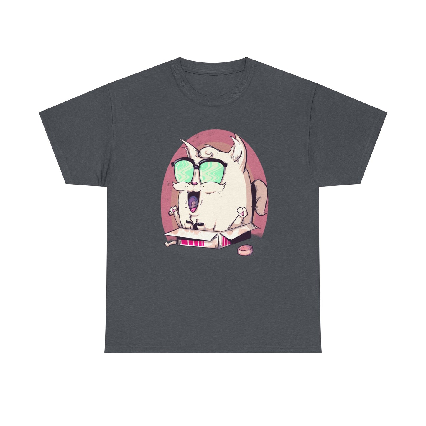 Chicken Box Unisex Heavy Cotton Tee