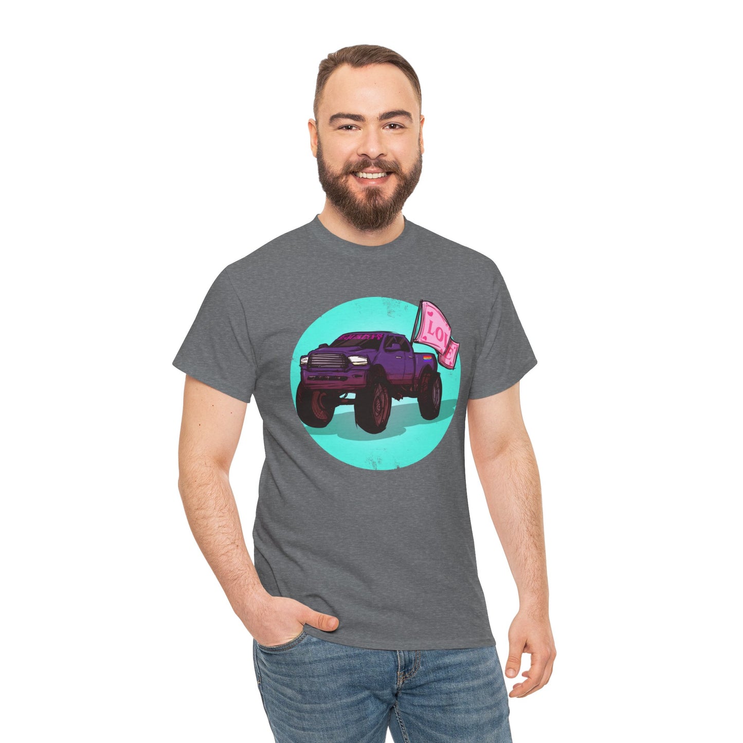 Big Dick Energy Truck Unisex Heavy Cotton Tee