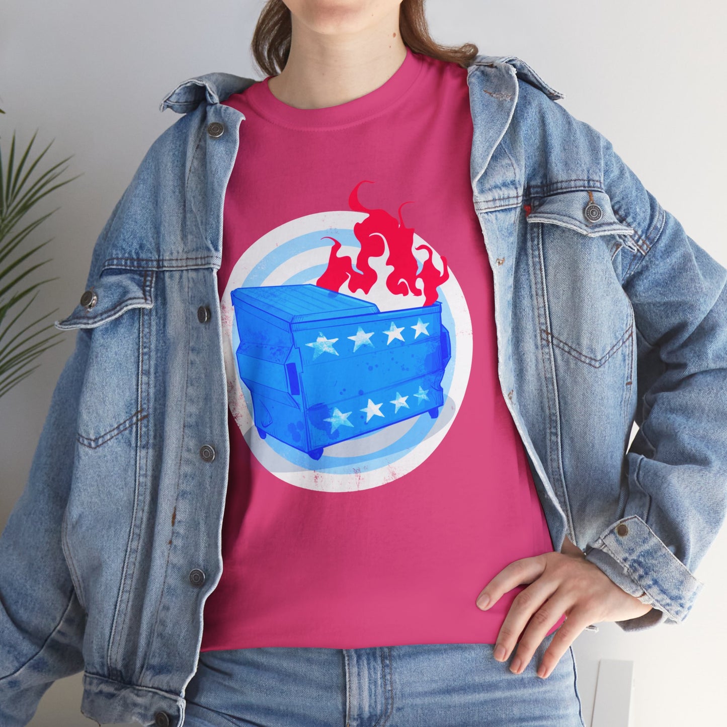 American Dumpster Firre Unisex Heavy Cotton Tee