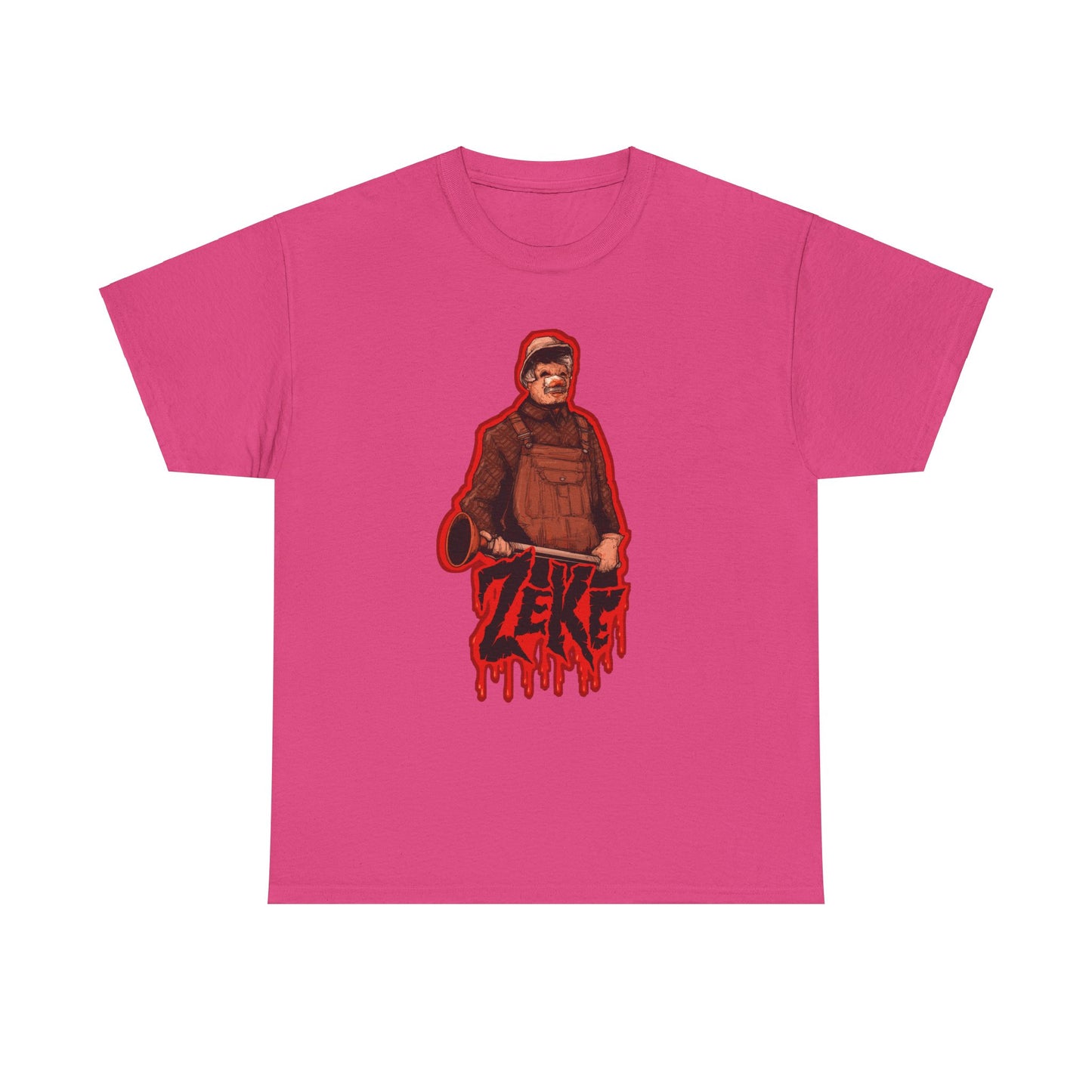 Zeke The Plumber Unisex Heavy Cotton Tee