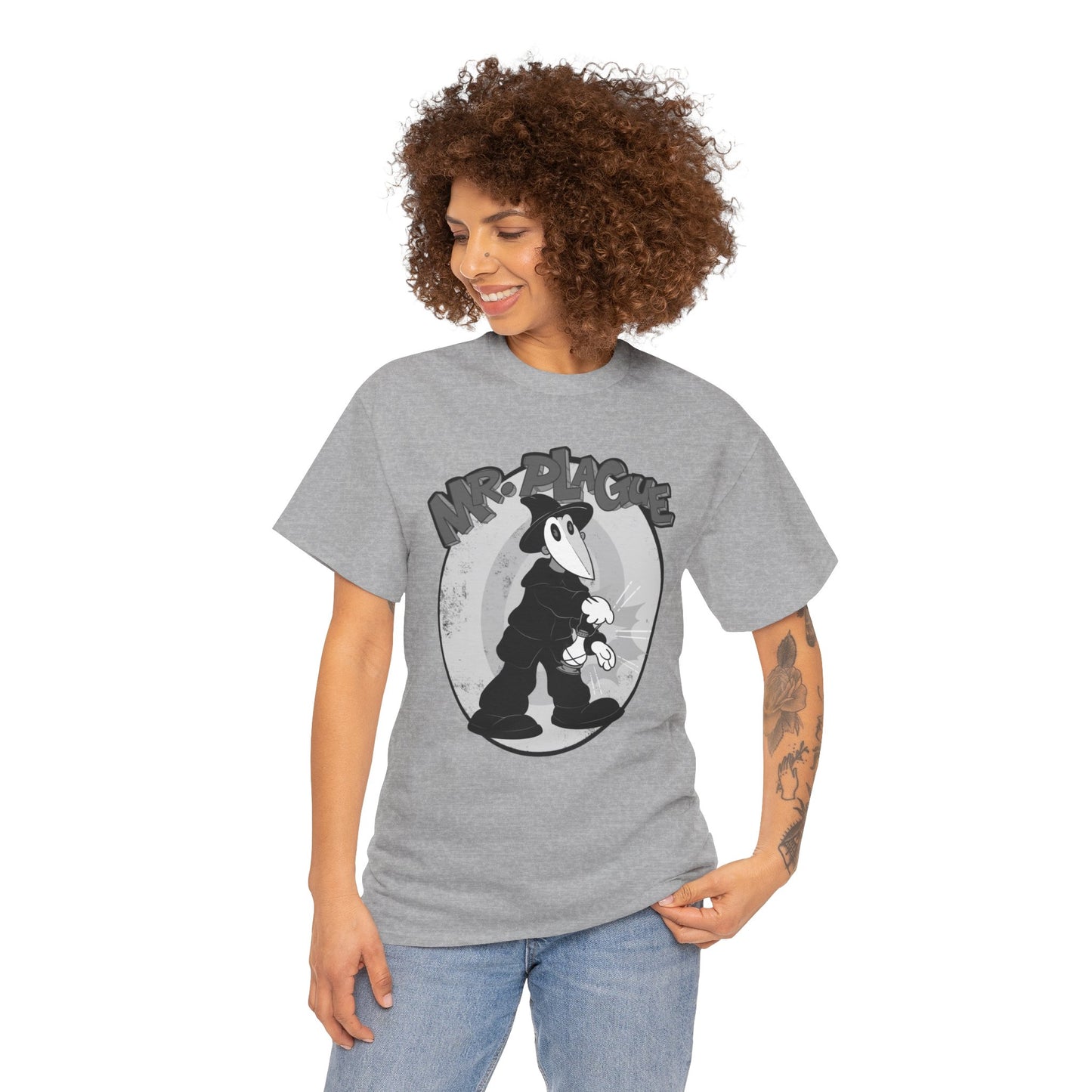Mr. Plague Unisex Heavy Cotton Tee