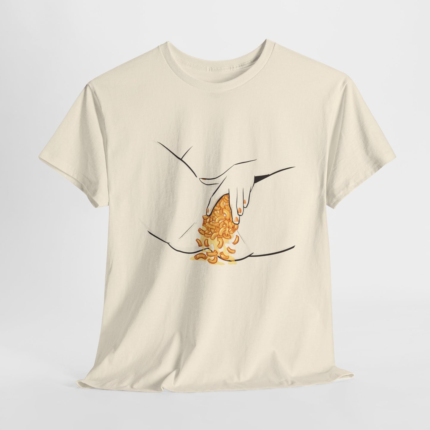 Mac N Cheese Unisex Heavy Cotton Tee