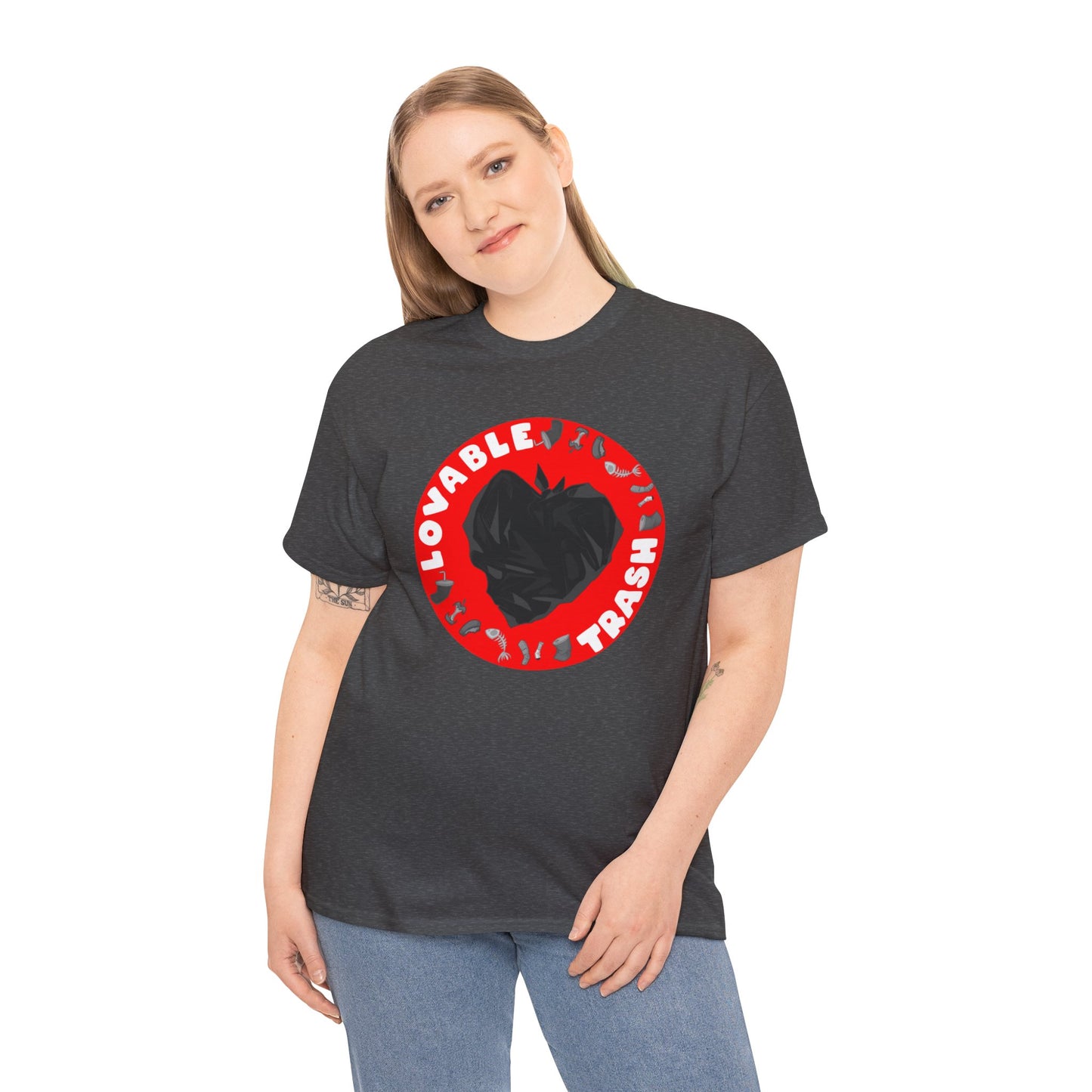 Loveable Trash Unisex Heavy Cotton Tee