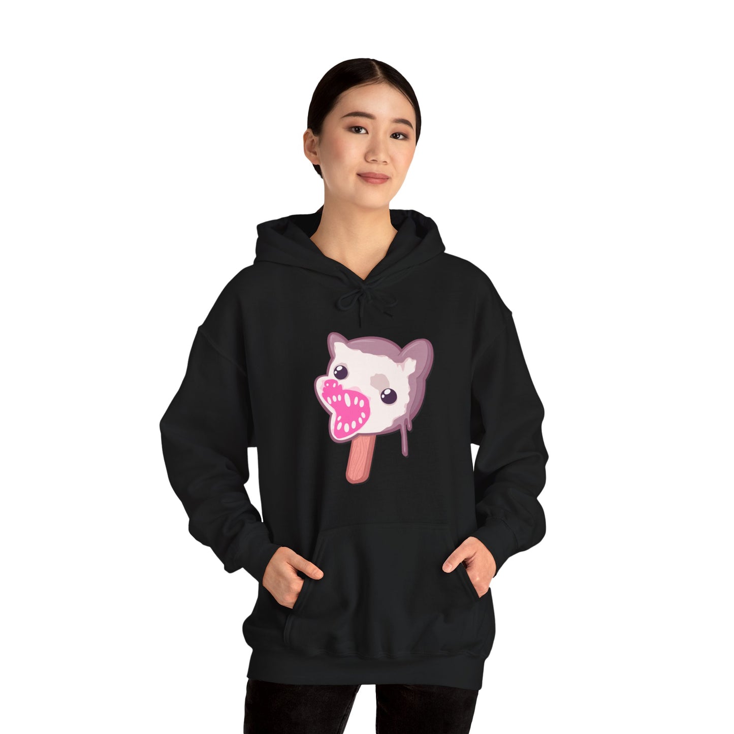 Opossum Popsicle Unisex Heavy Blend Hooded Sweatshirt