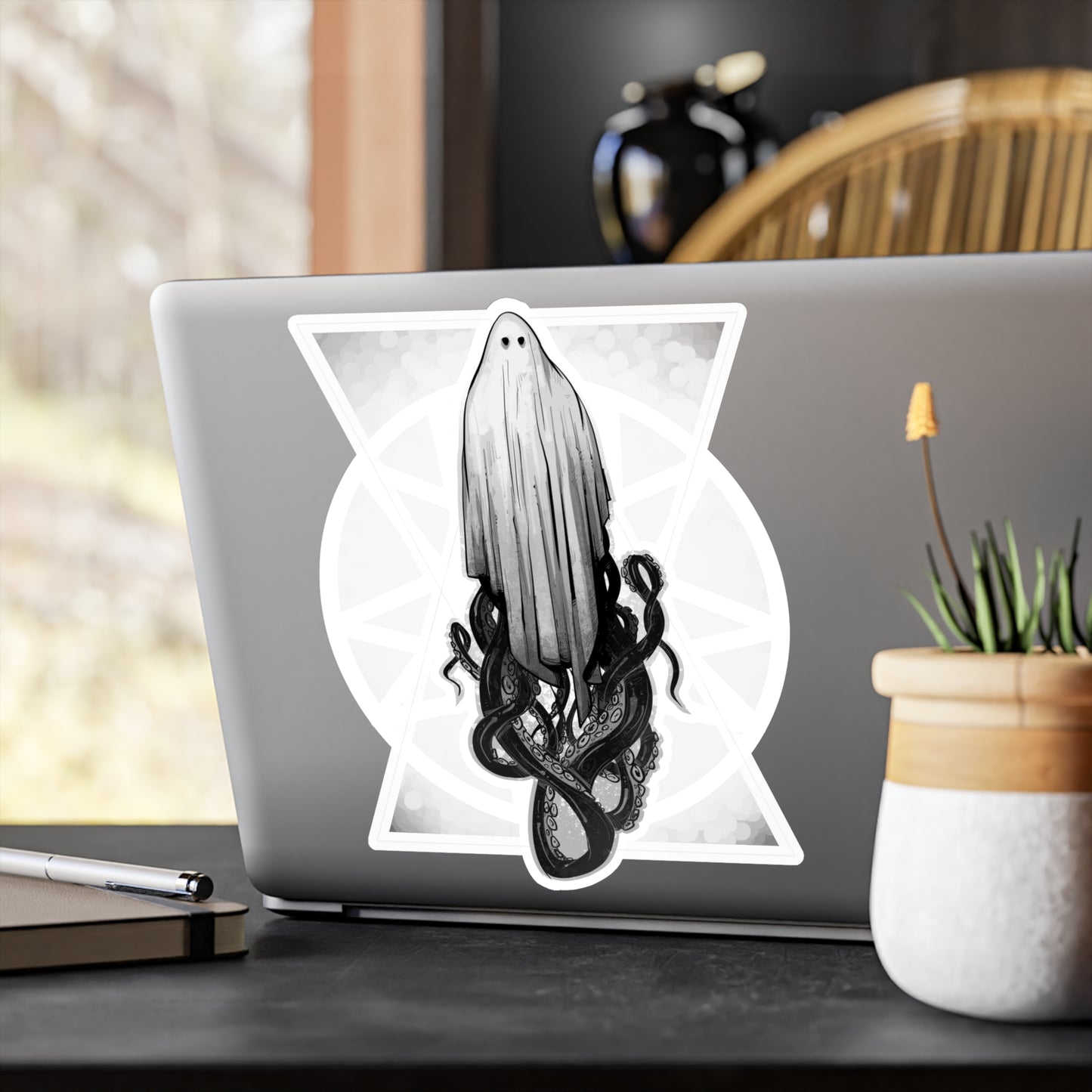 Ghostopus Kiss-Cut Vinyl Decal