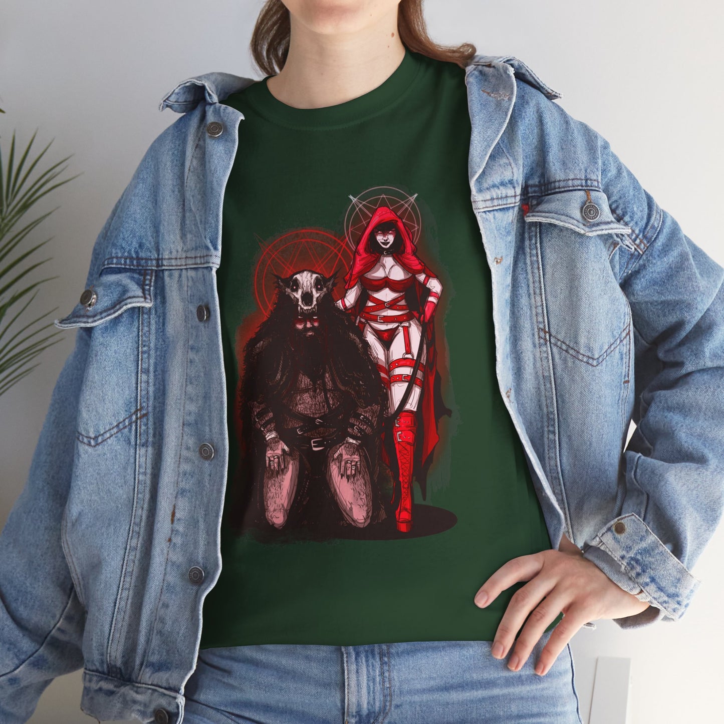 Taming The Wolf Unisex Heavy Cotton Tee