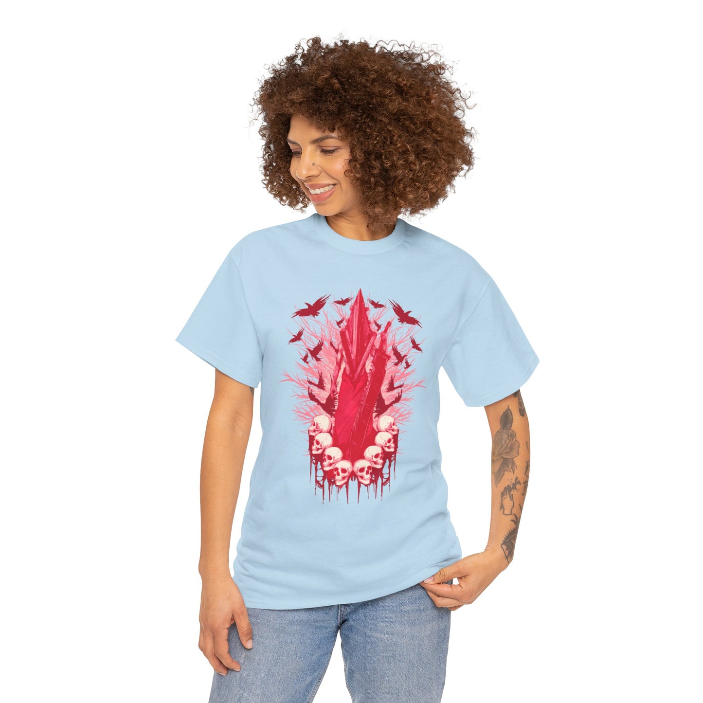Pyramid Daddy Unisex Heavy Cotton Tee