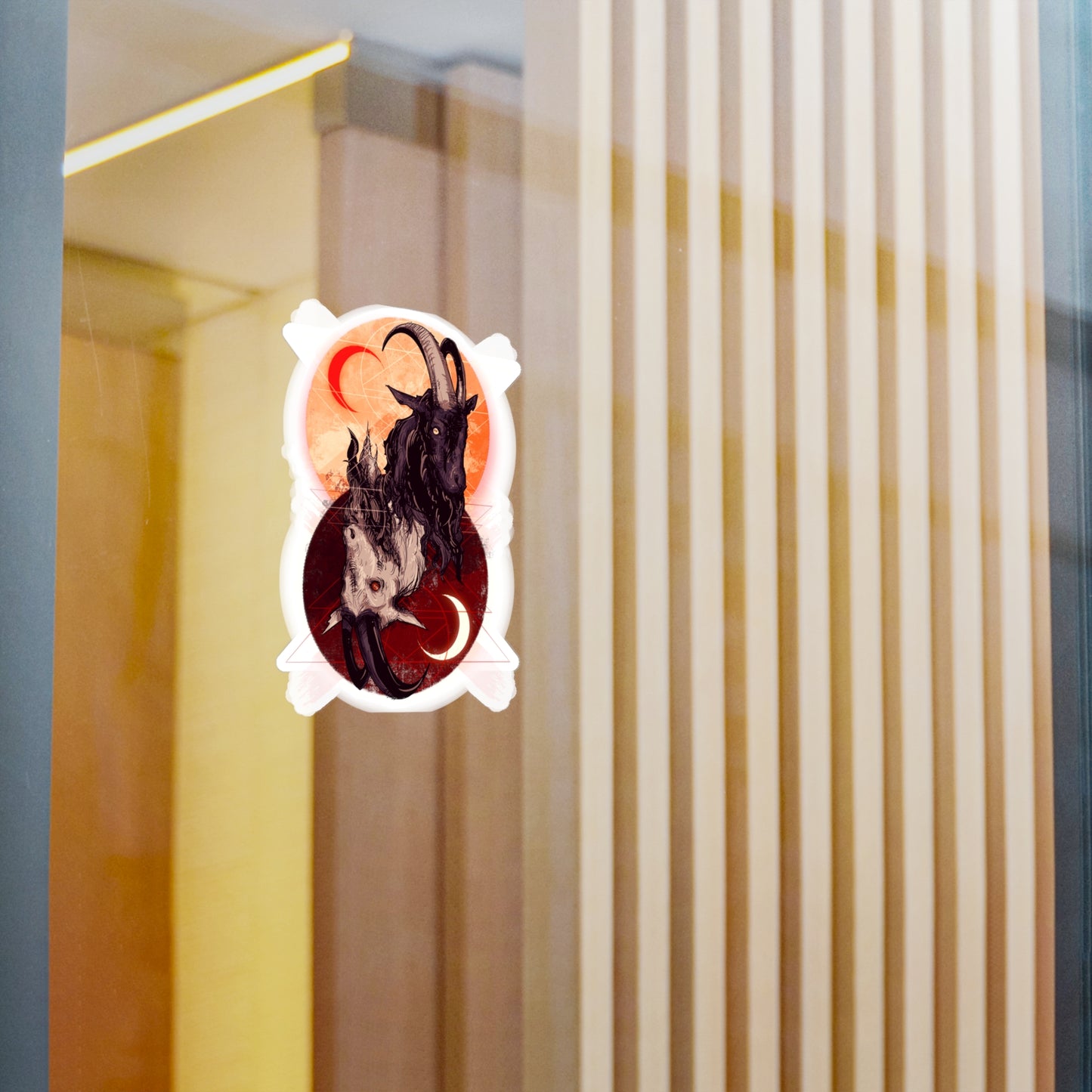 As Above So Below V Kiss-Cut Vinyl Decal