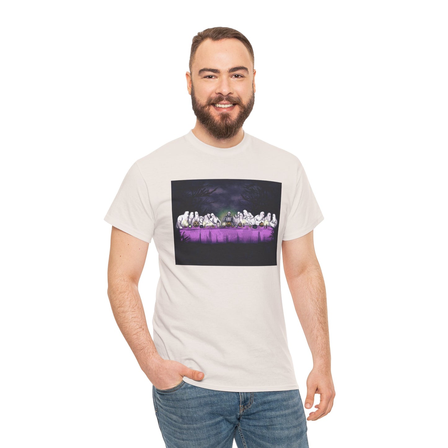 Spooky Supper Unisex Heavy Cotton Tee
