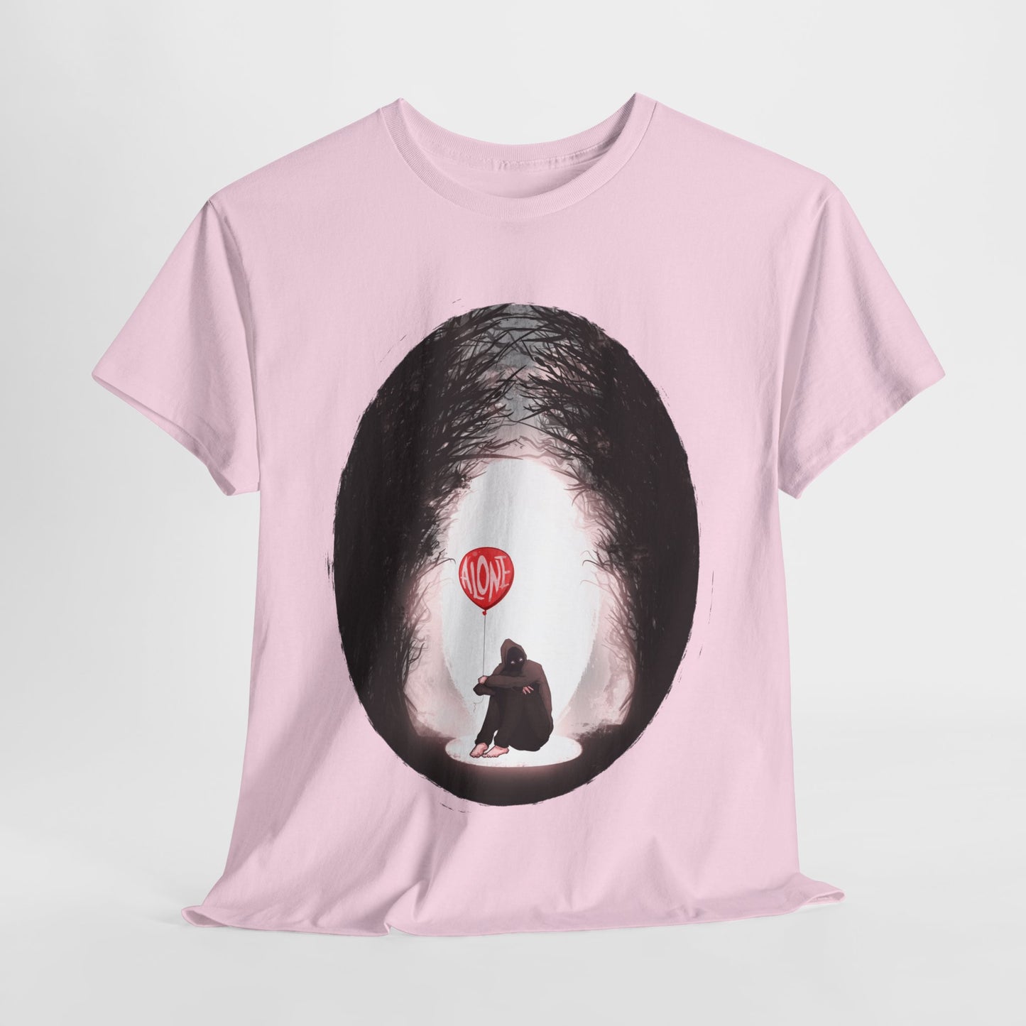 Forever Alone Unisex Heavy Cotton Tee