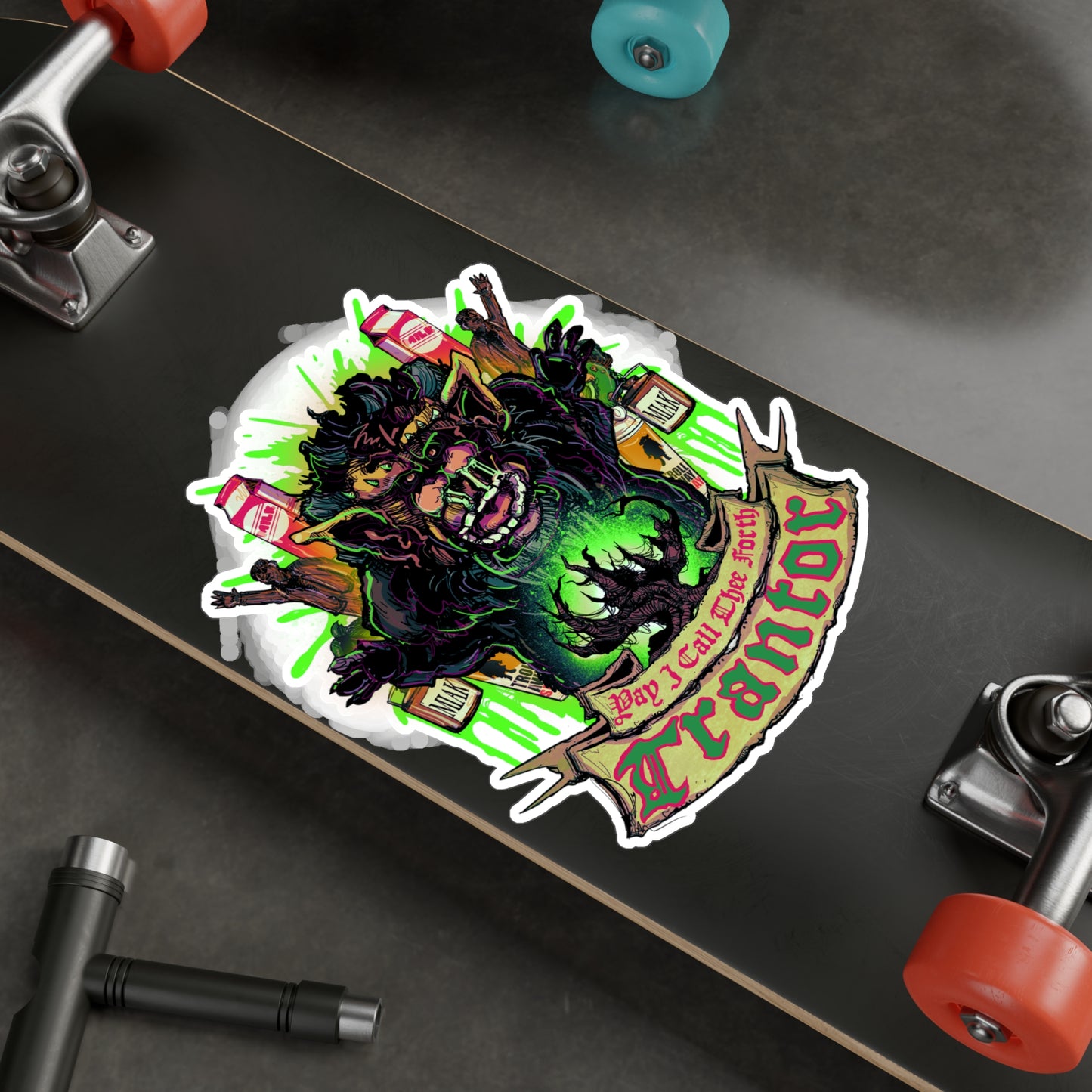 Trantor Kiss-Cut Vinyl Decal