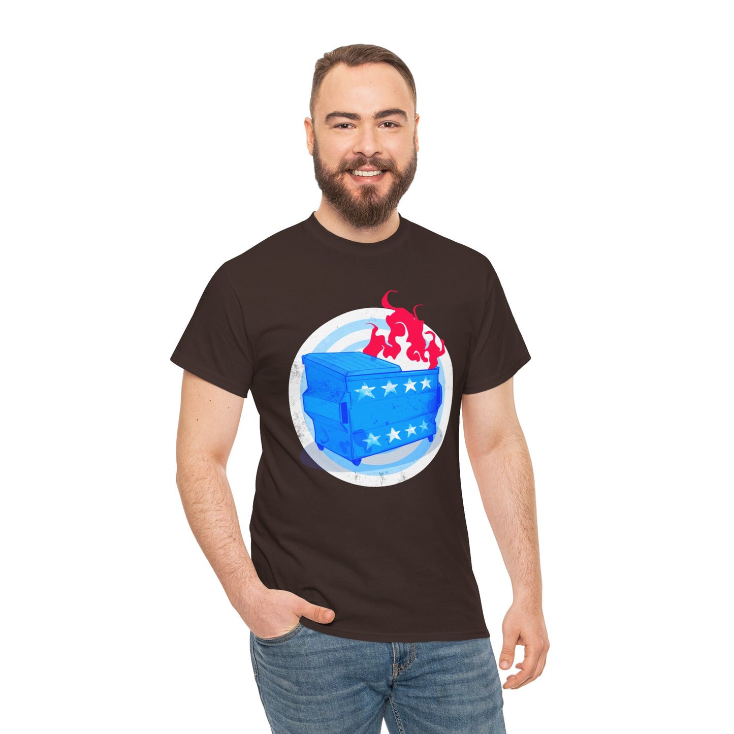 American Dumpster Firre Unisex Heavy Cotton Tee