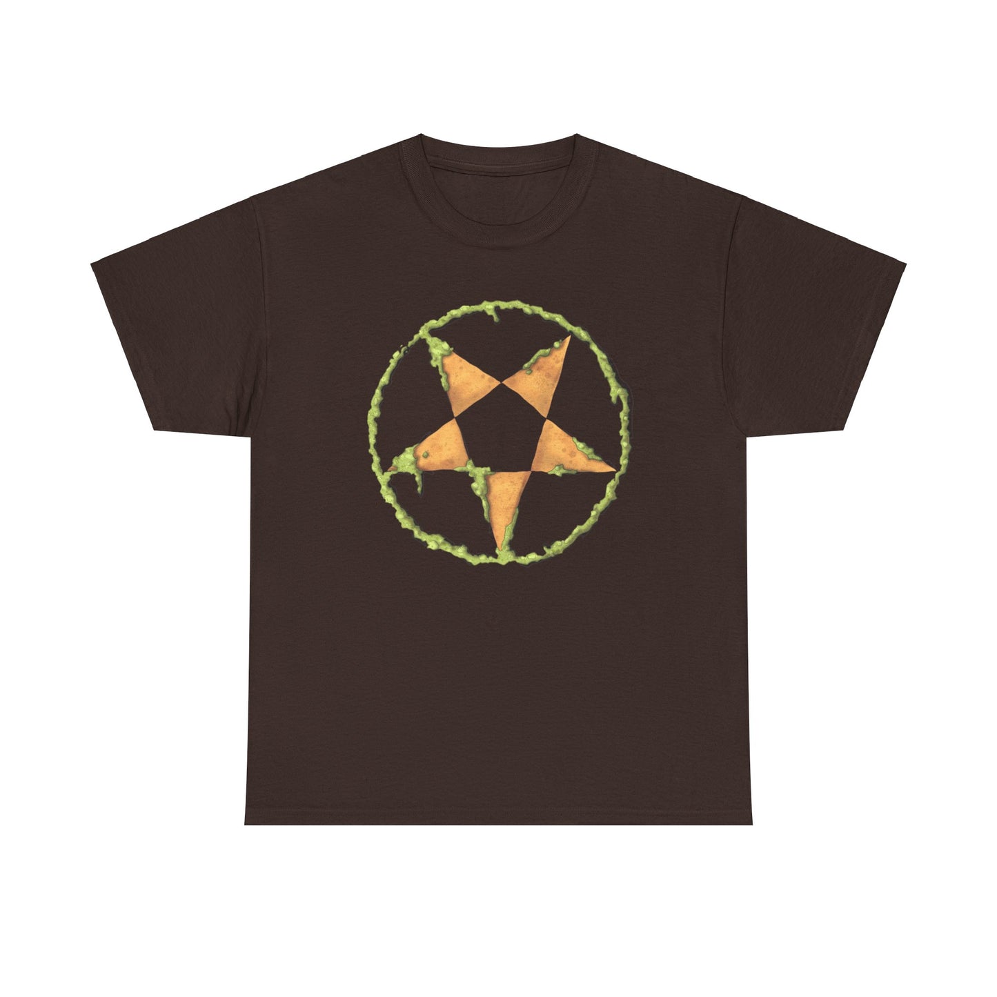 Guacamole Pentagram Unisex Heavy Cotton Tee