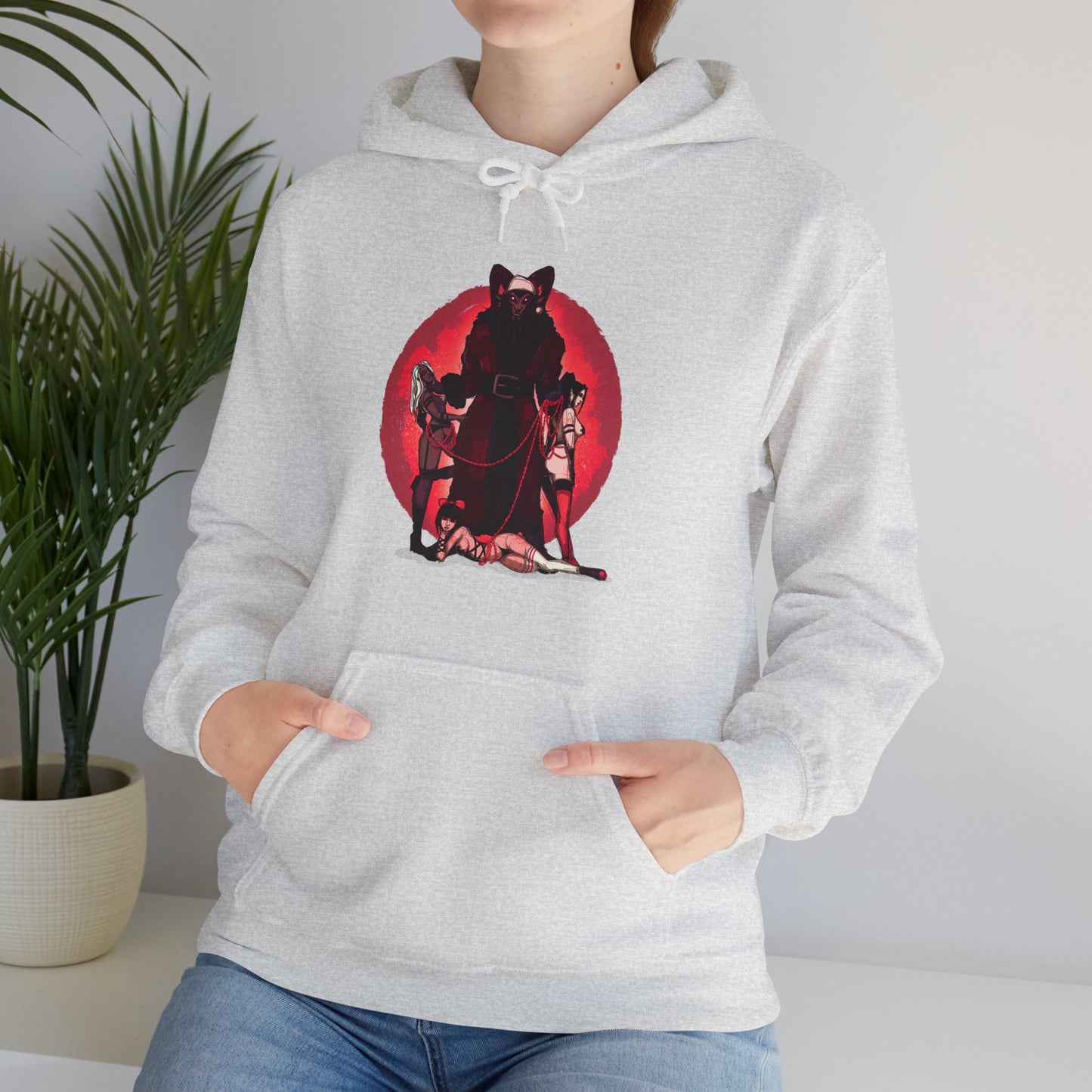 Krampus Daddy Unisex Heavy Blend Hooded Sweatshirt