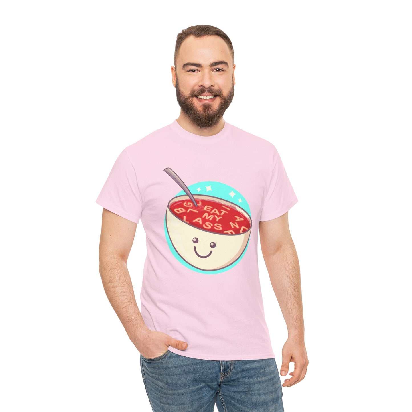 Alphabet Soup Unisex Heavy Cotton Tee