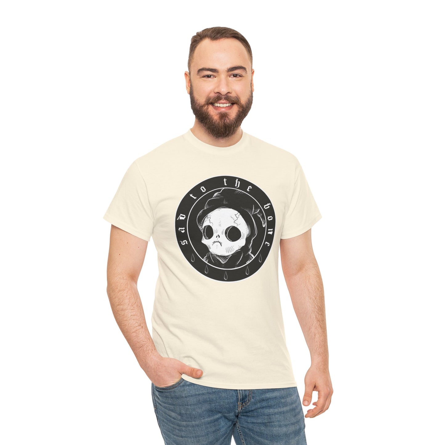Sad To The Bone Unisex Heavy Cotton Tee