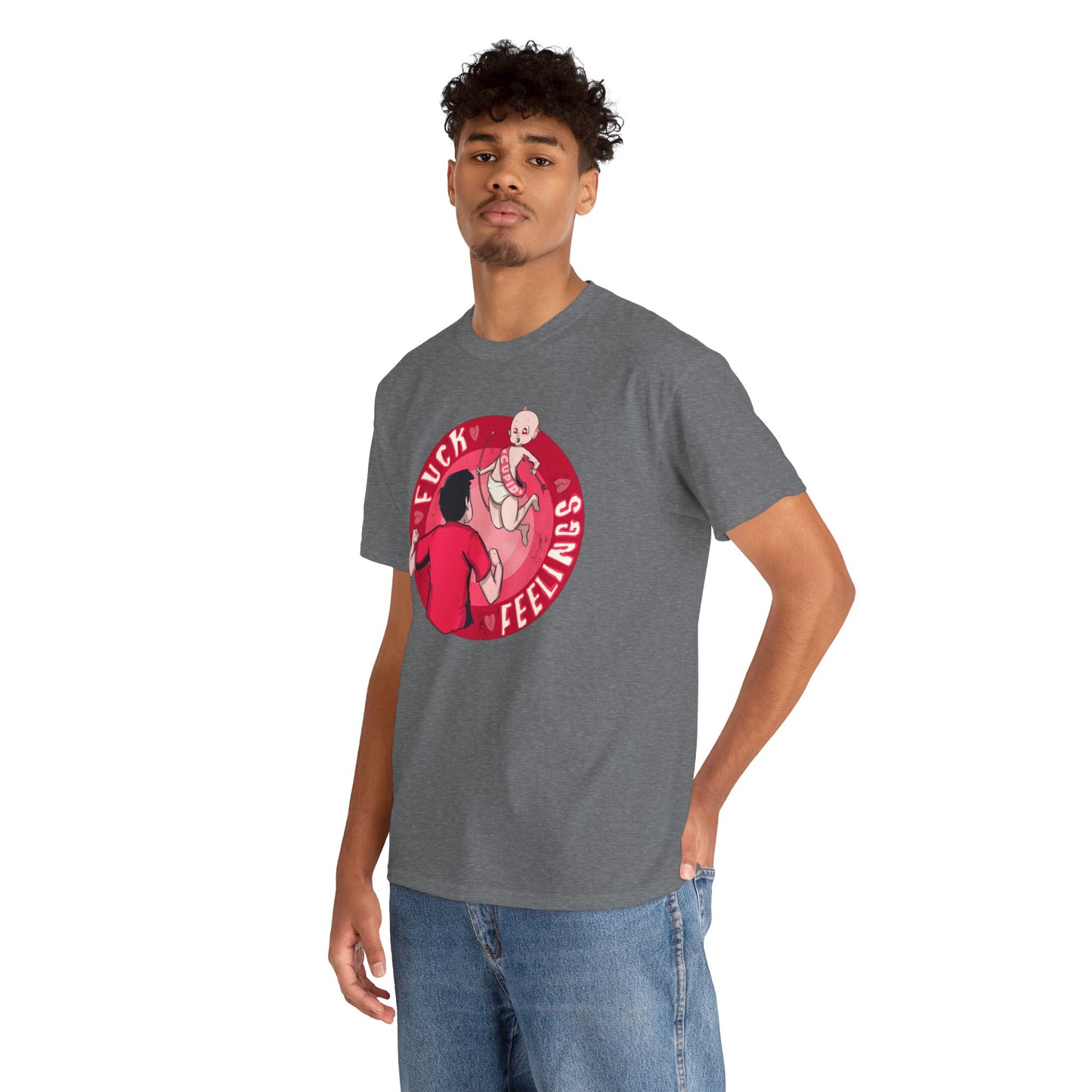 F Feelings Unisex Heavy Cotton Tee