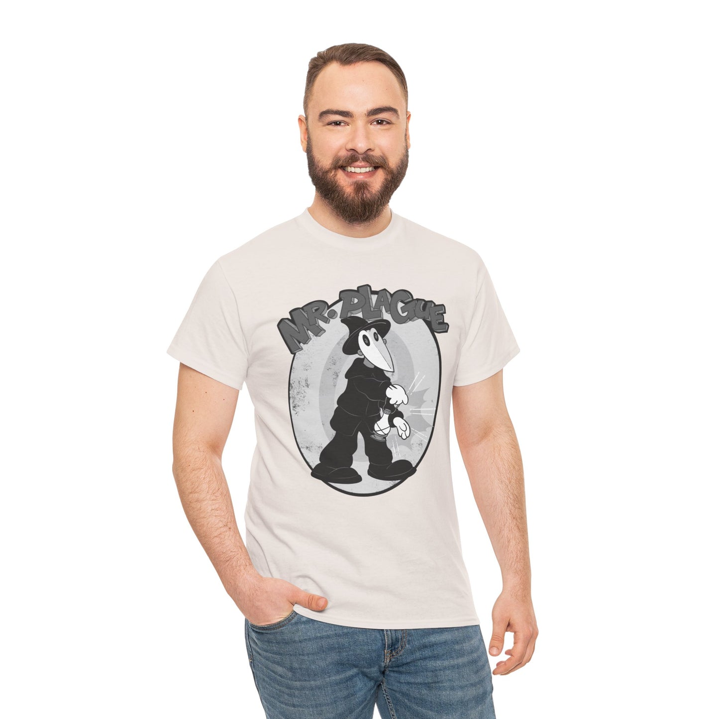 Mr. Plague Unisex Heavy Cotton Tee