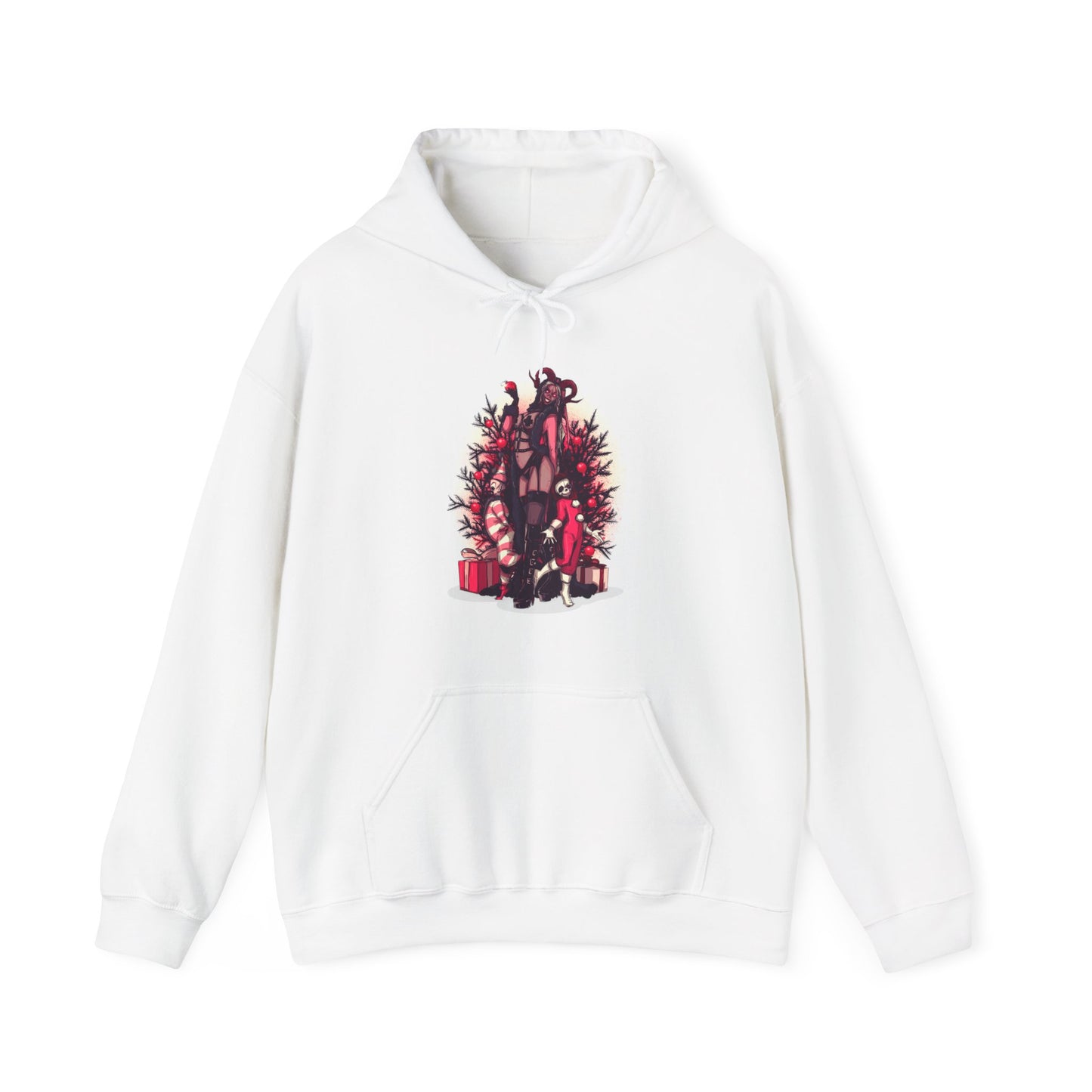 Lady Krampus Unisex Heavy Blend Hooded Sweatshirt