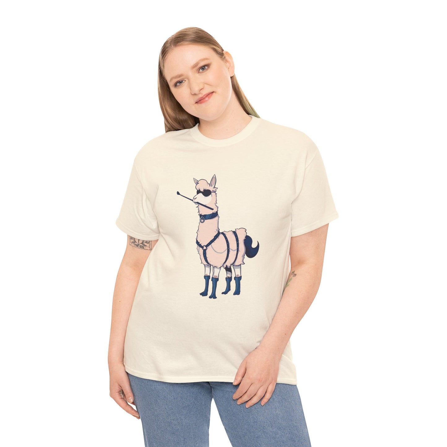 Party Llama Unisex Heavy Cotton Tee